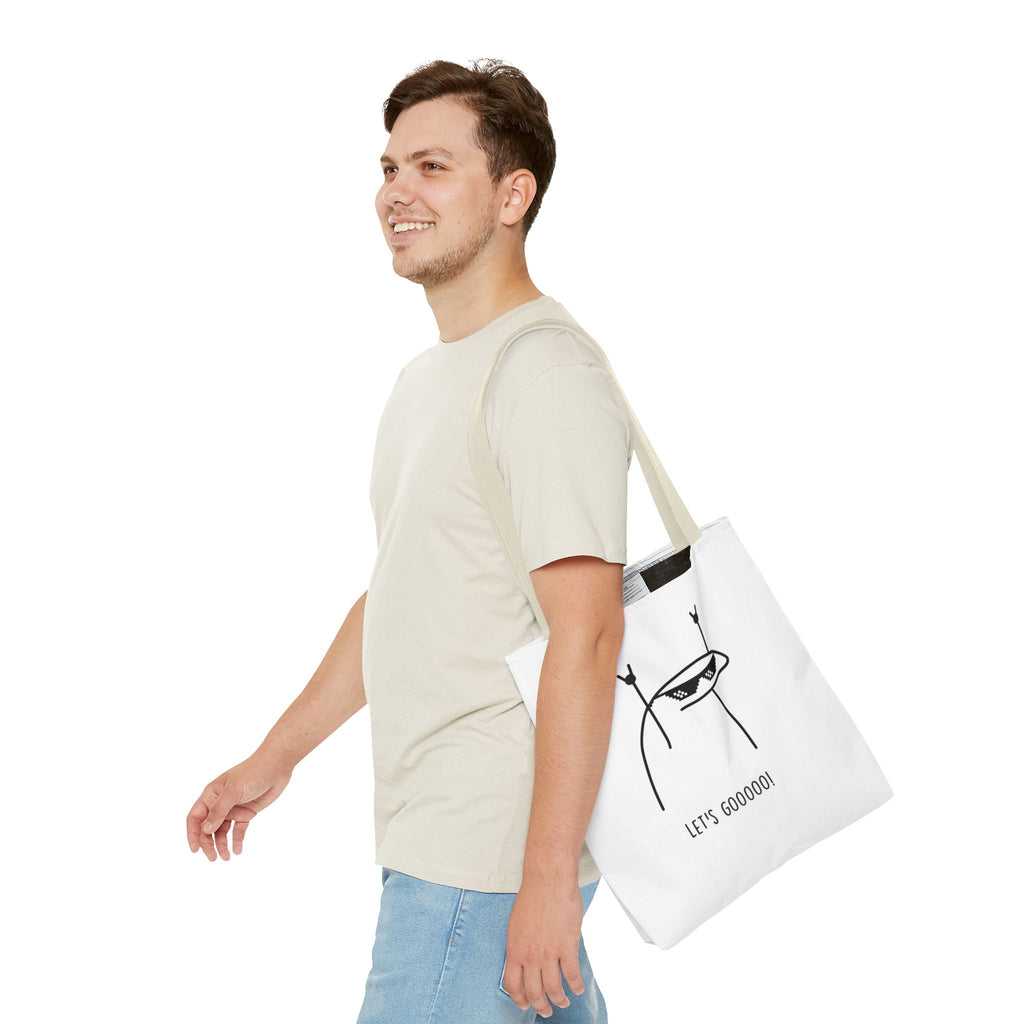 👜 LET’S GO — Tote Bag