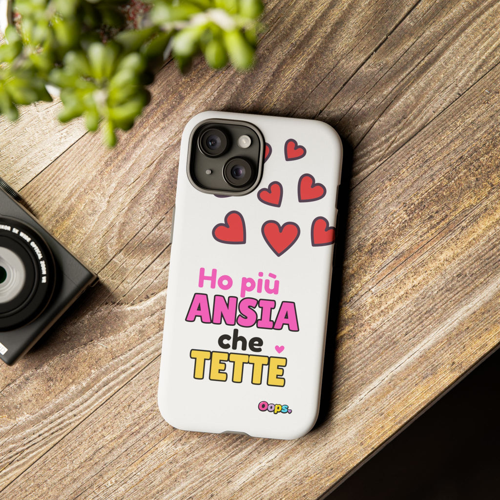 📱 Cover “HO PIÙ ANSIA CHE TETTE”