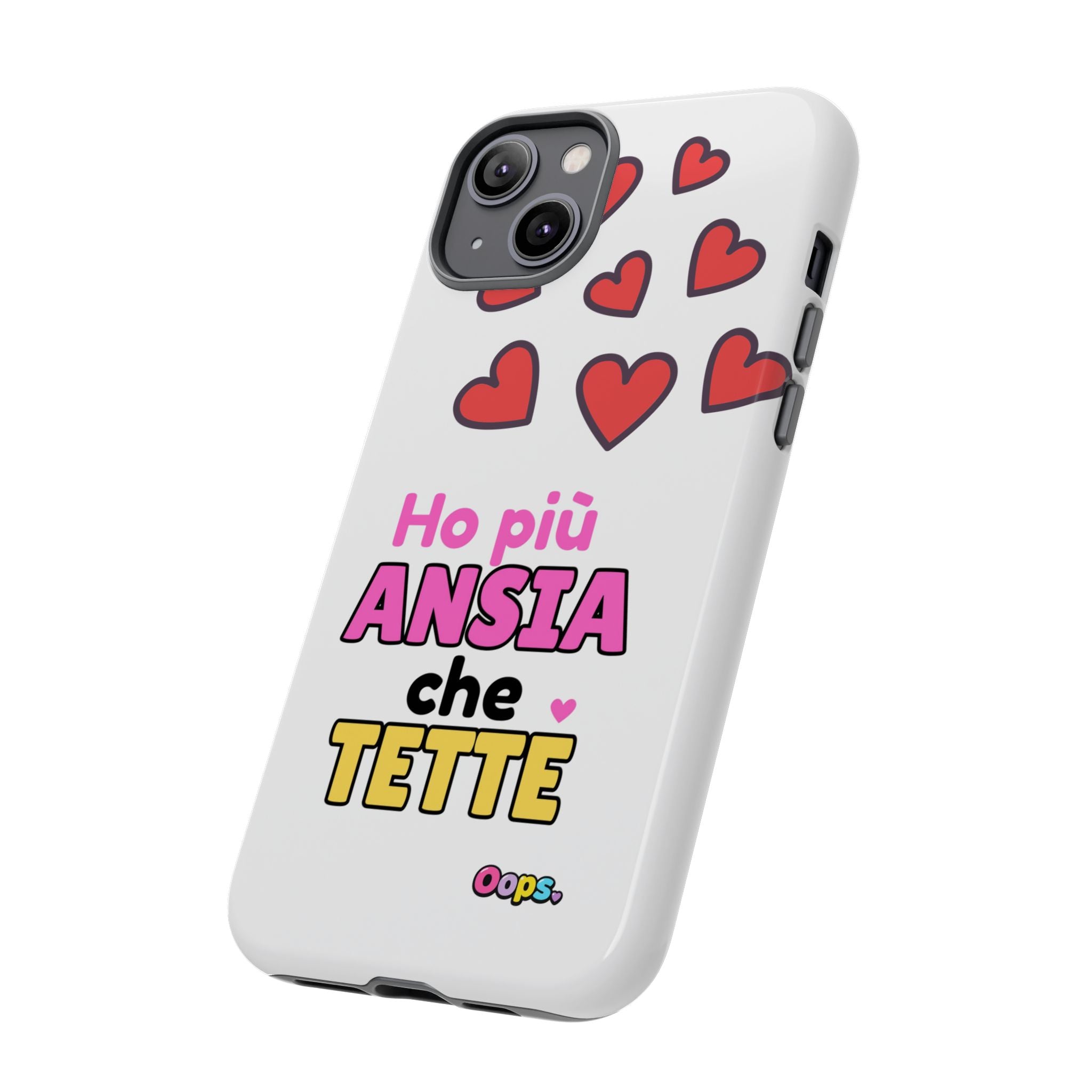 📱 Cover “HO PIÙ ANSIA CHE TETTE”