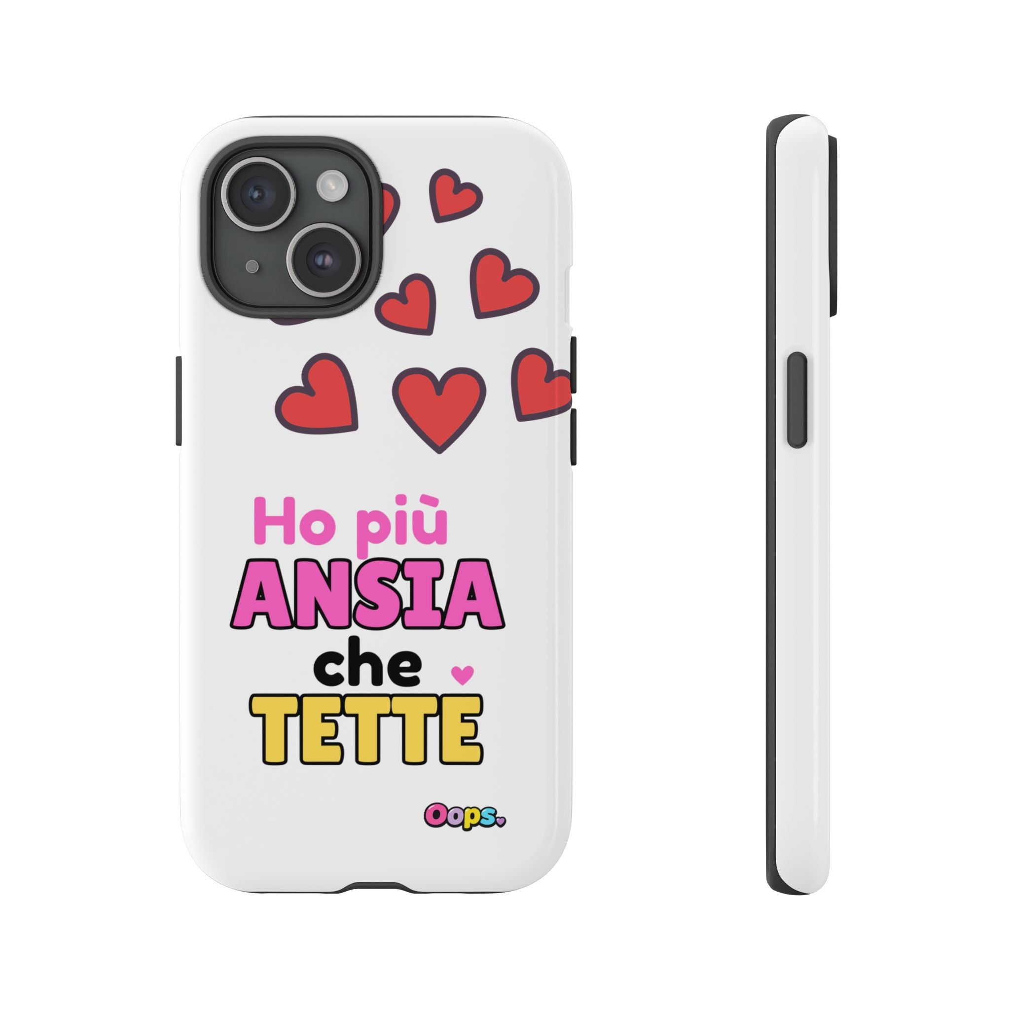 📱 Cover “HO PIÙ ANSIA CHE TETTE”