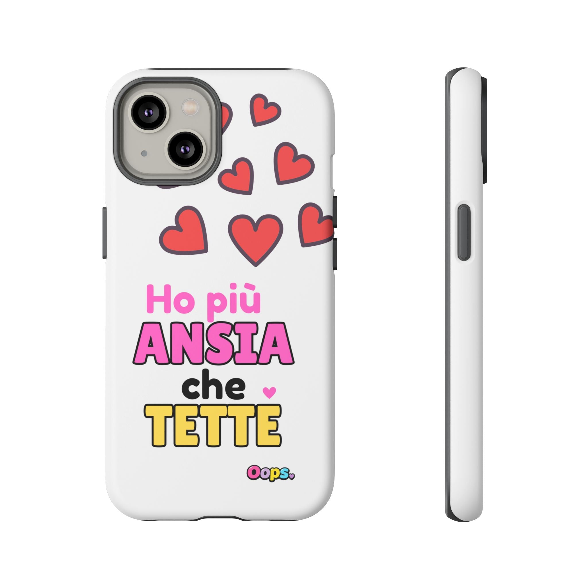 📱 Cover “HO PIÙ ANSIA CHE TETTE”