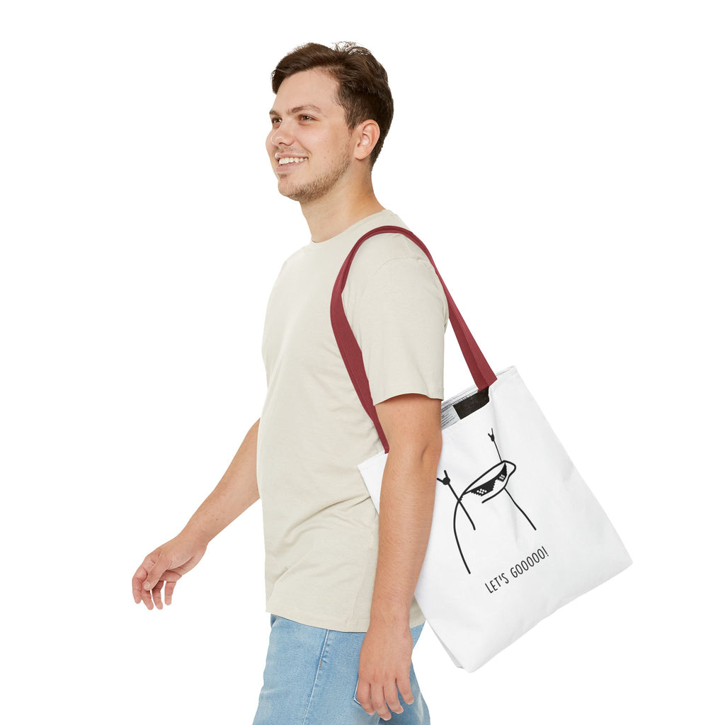 👜 LET’S GO — Tote Bag