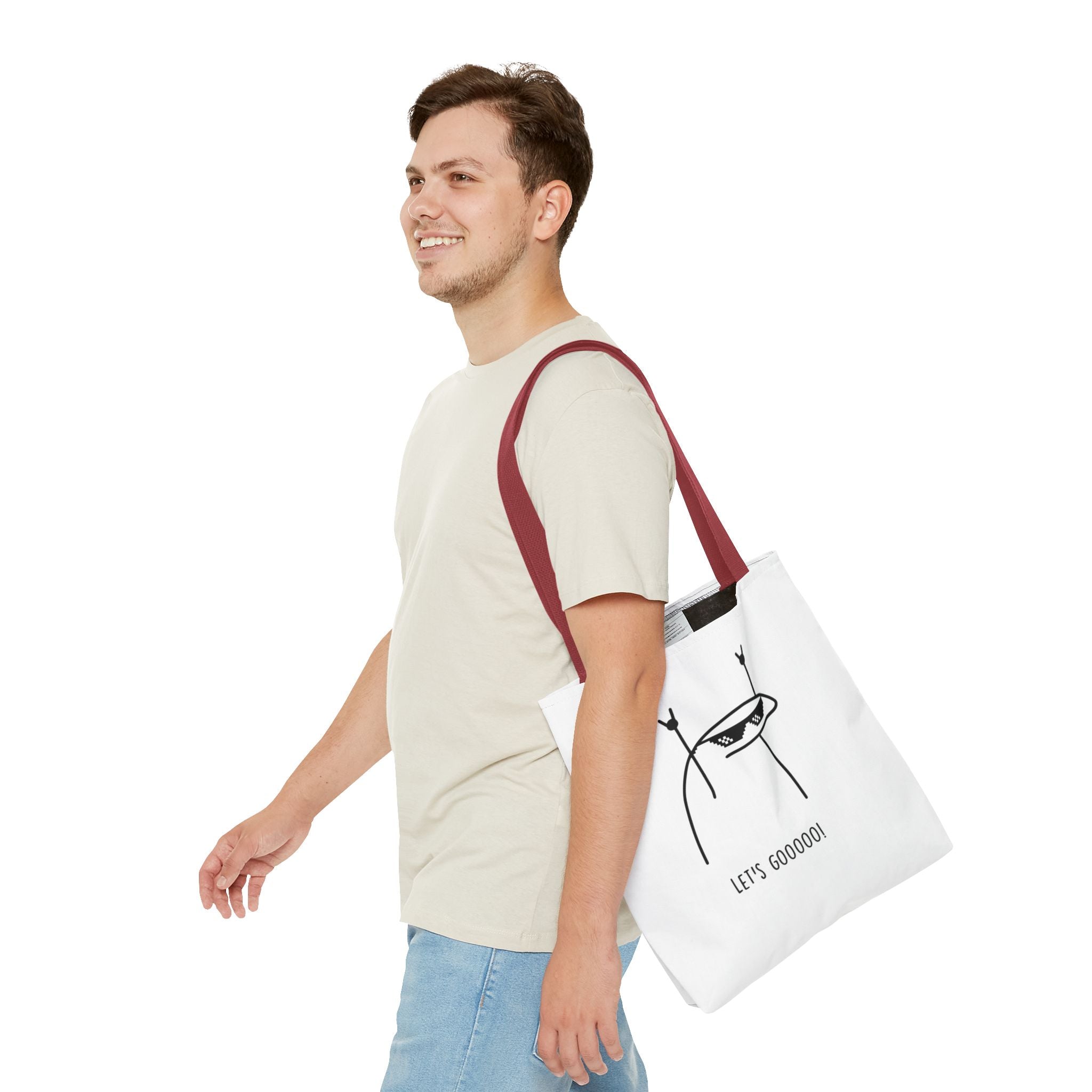 👜 LET’S GO — Tote Bag
