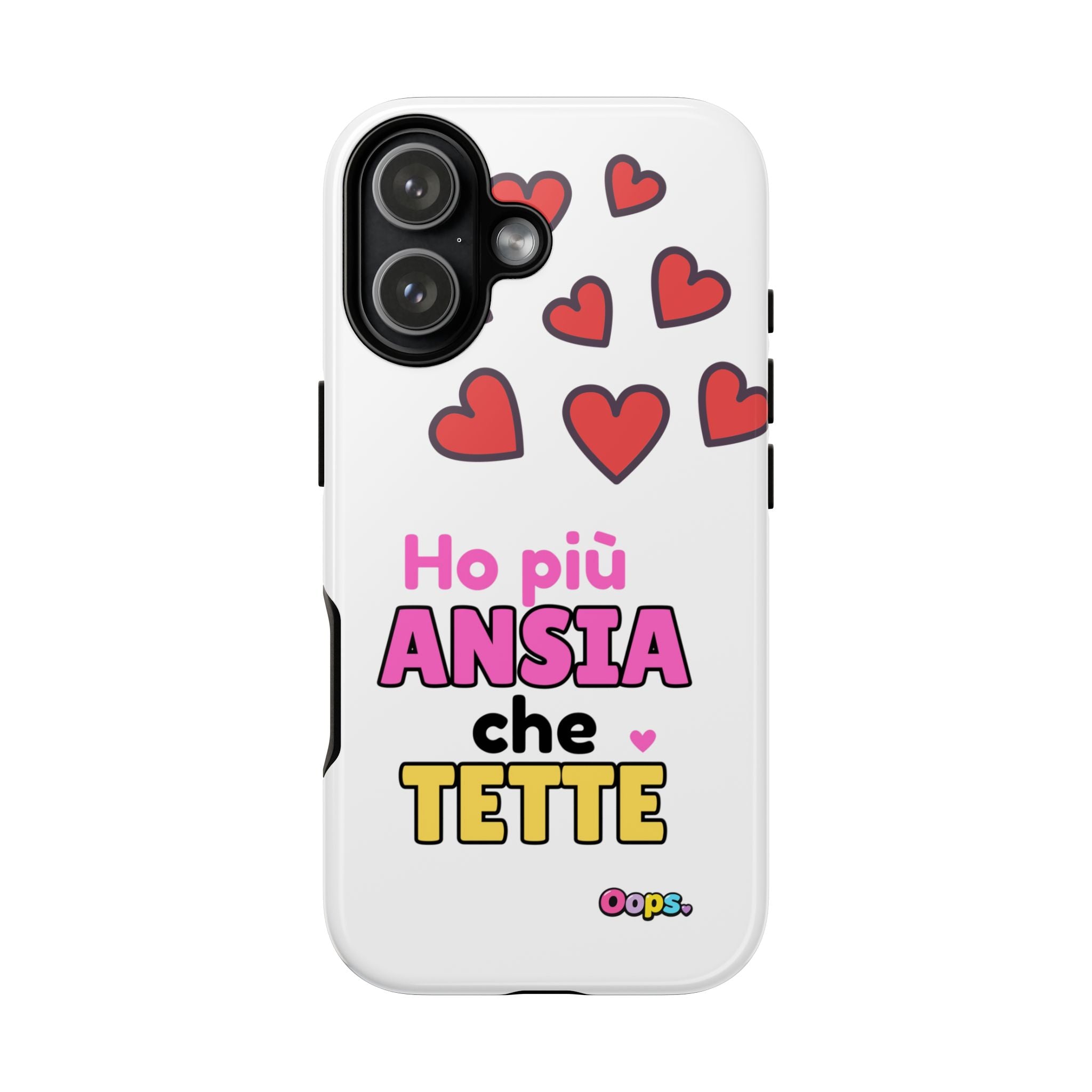 📱 Cover “HO PIÙ ANSIA CHE TETTE”