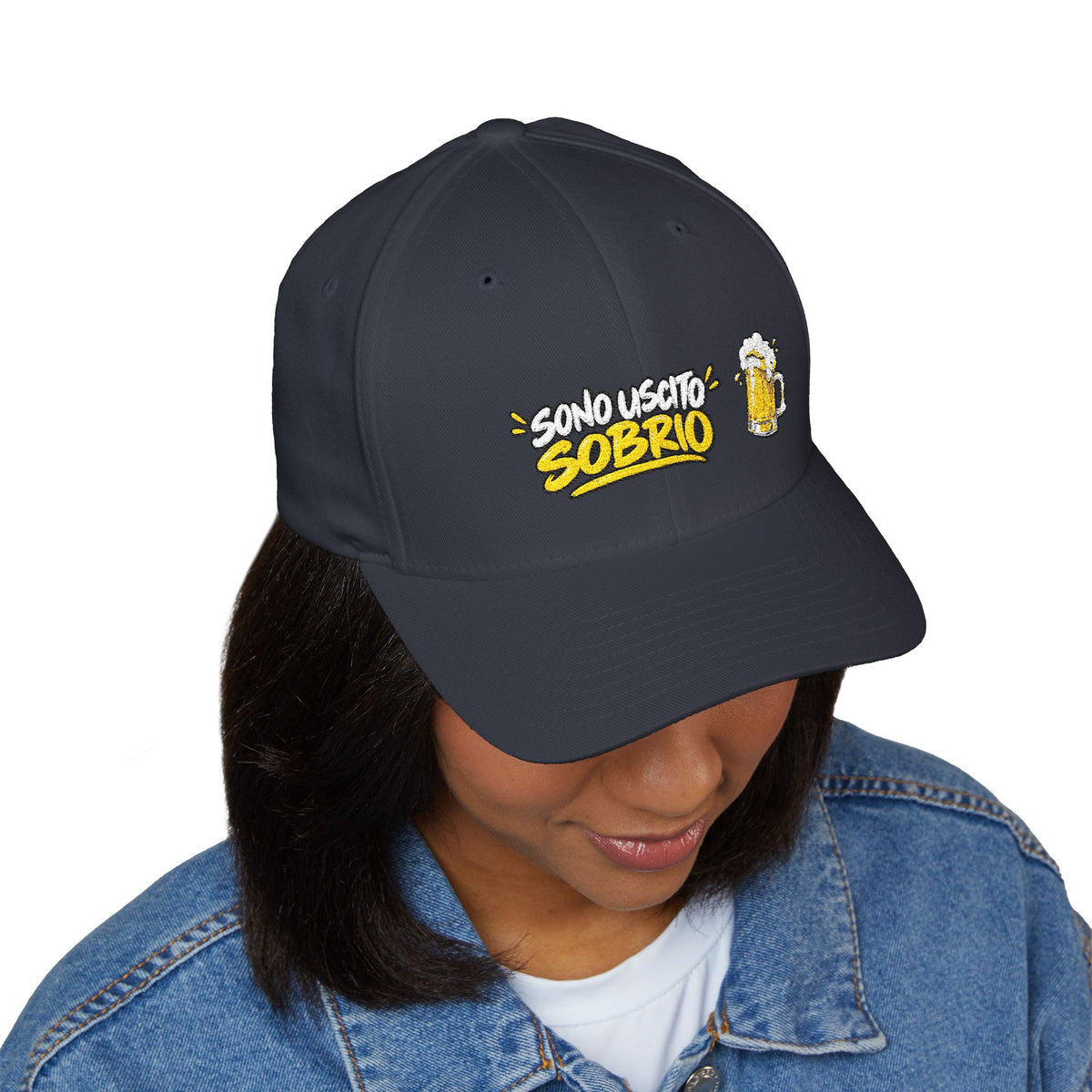 🧢 Cappellino “SONO USCITO SOBRIO”
