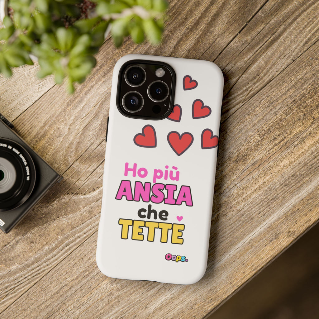 📱 Cover “HO PIÙ ANSIA CHE TETTE”