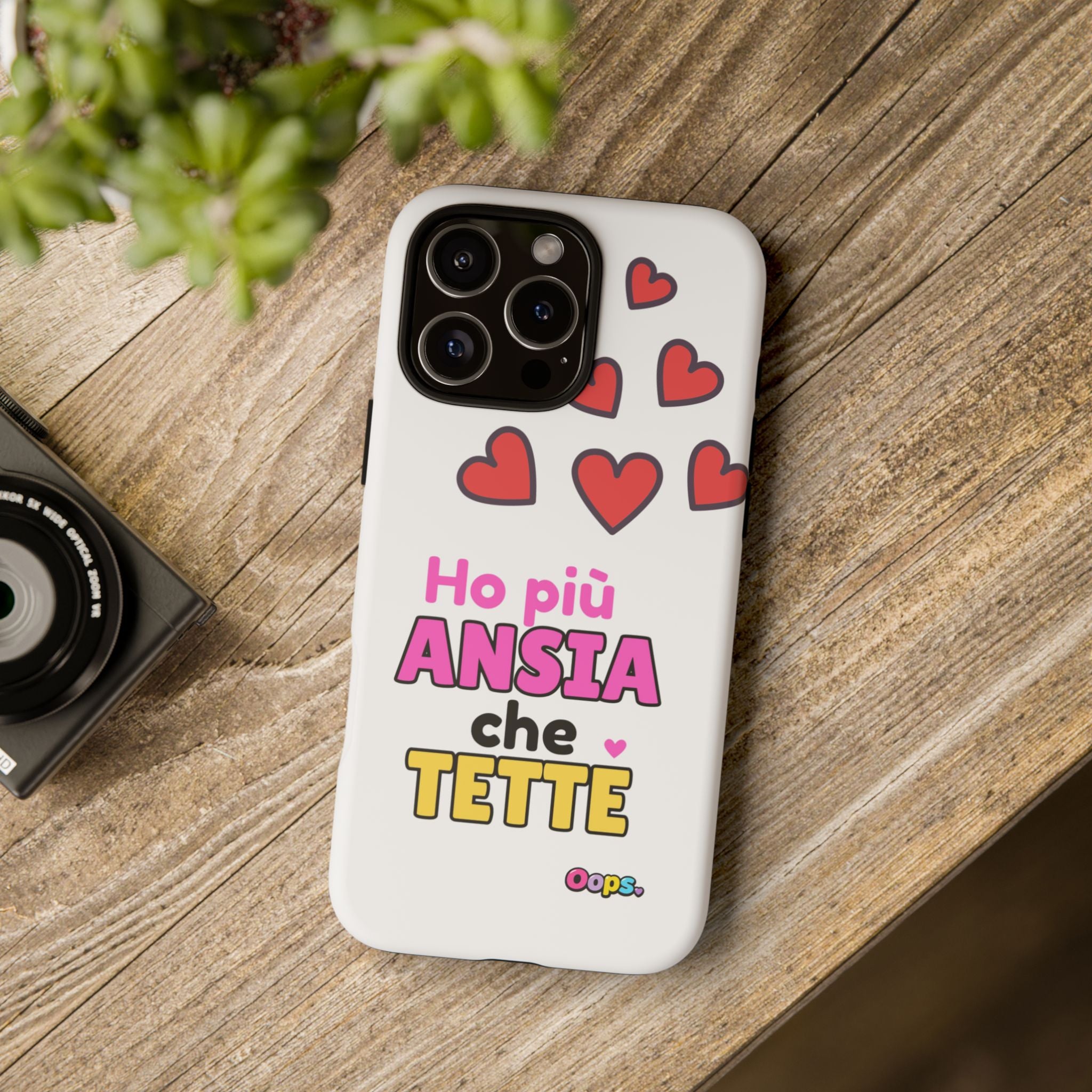 📱 Cover “HO PIÙ ANSIA CHE TETTE”