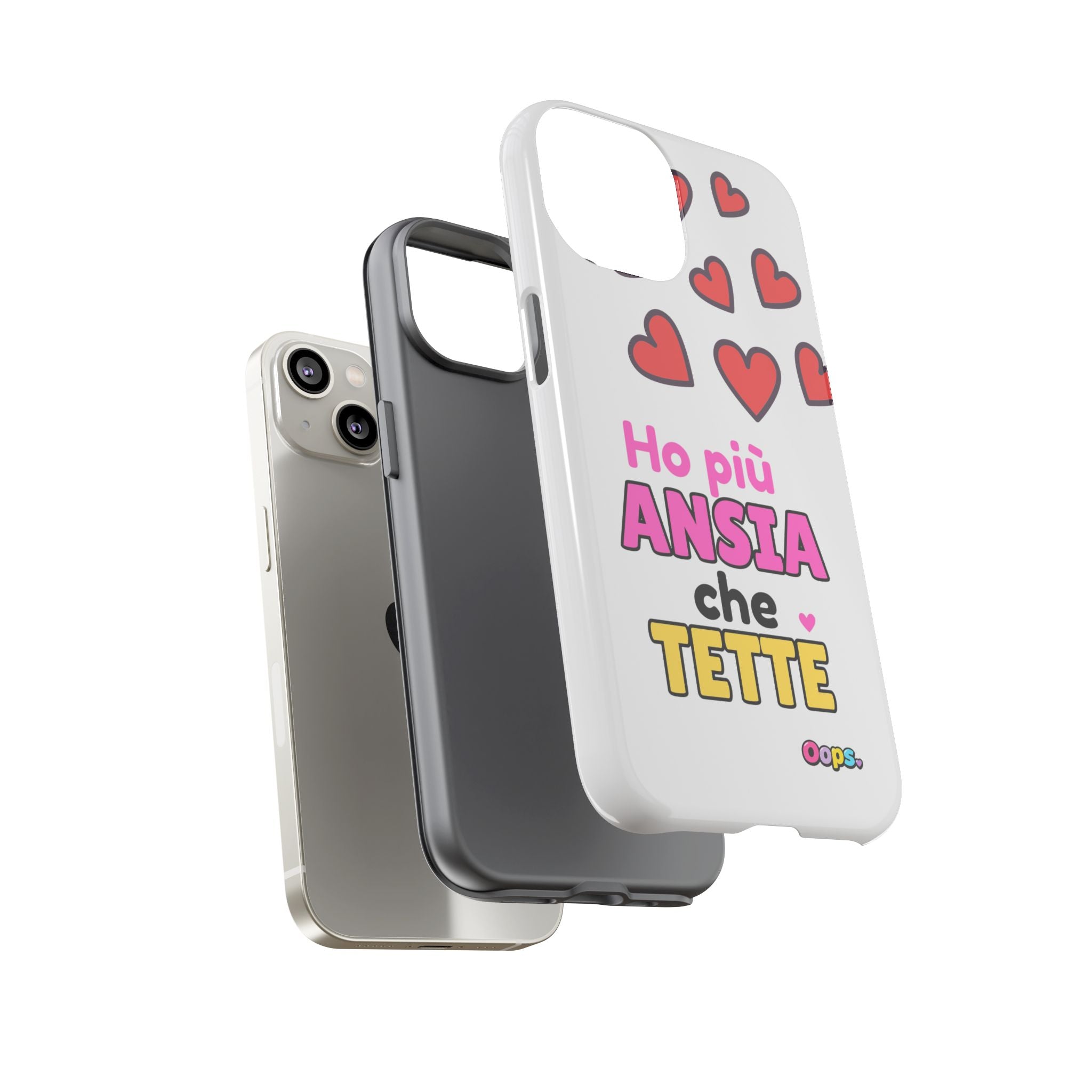 📱 Cover “HO PIÙ ANSIA CHE TETTE”