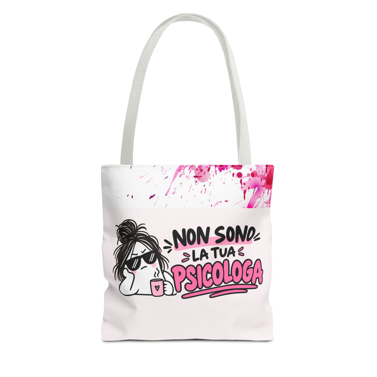 👜 Tote Bag “NON SONO LA TUA PSICOLOGA”
