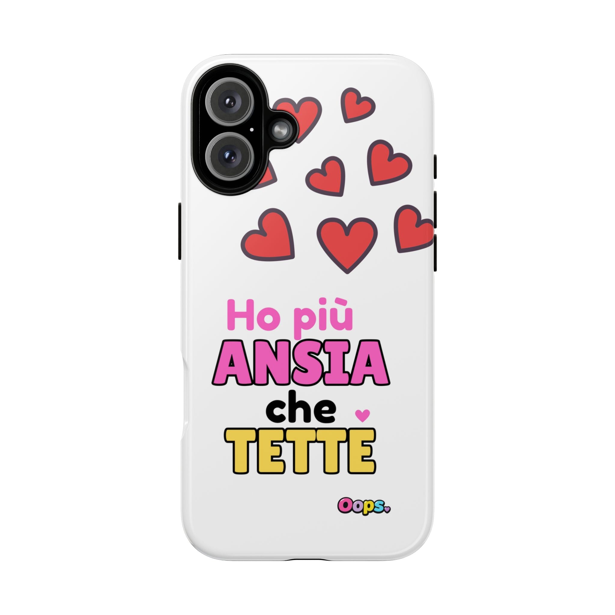 📱 Cover “HO PIÙ ANSIA CHE TETTE”