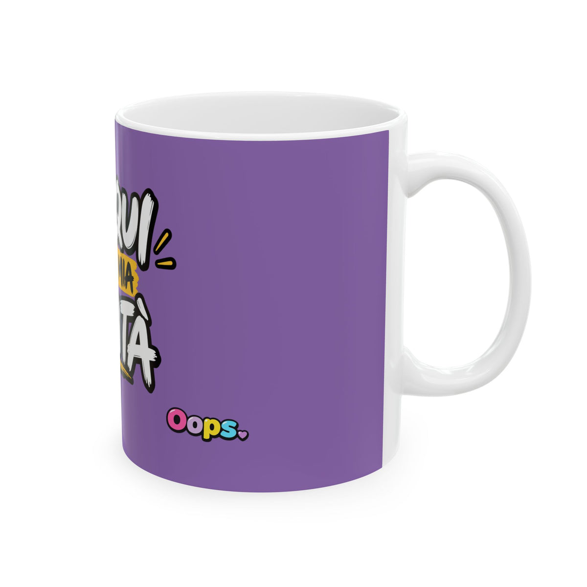 ☕️ Tazza “SONO QUI CONTRO LA MIA VOLONTÀ”