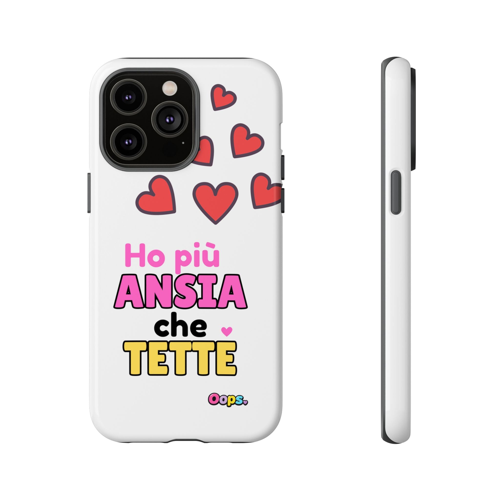 📱 Cover “HO PIÙ ANSIA CHE TETTE”