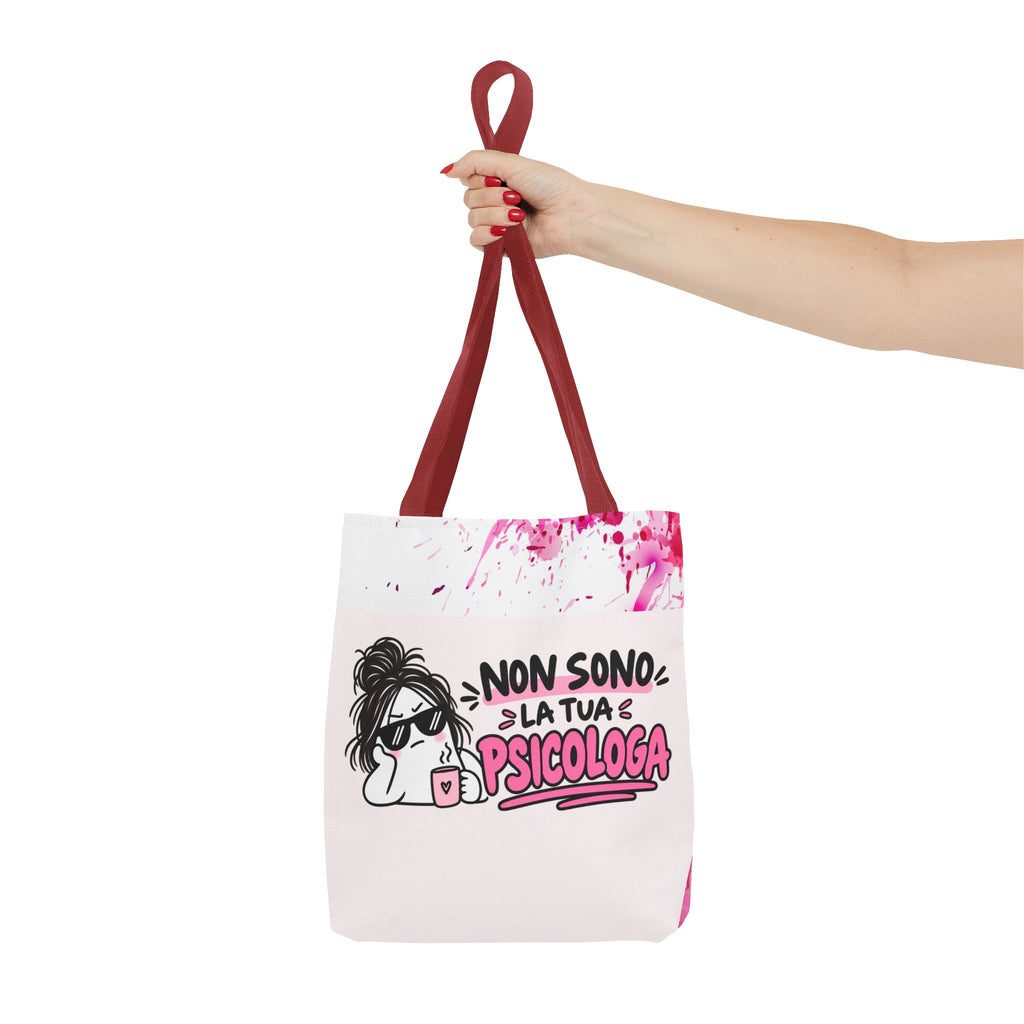 👜 Tote Bag “NON SONO LA TUA PSICOLOGA”