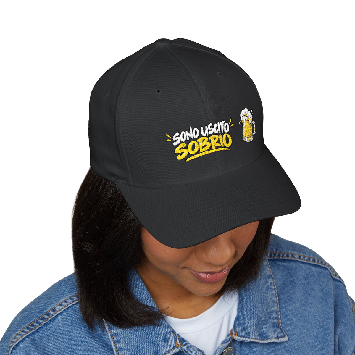 🧢 Cappellino “SONO USCITO SOBRIO”