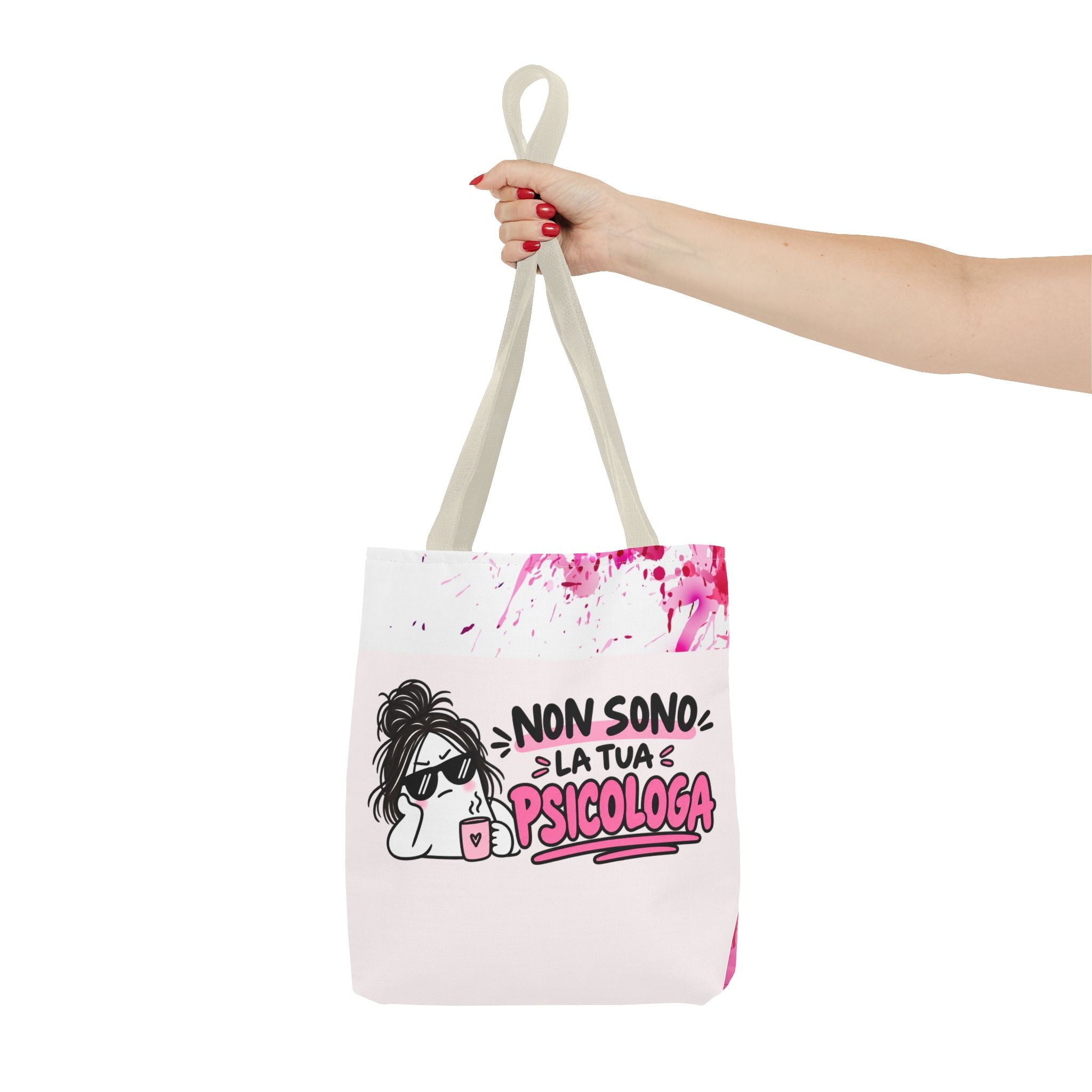 👜 Tote Bag “NON SONO LA TUA PSICOLOGA”
