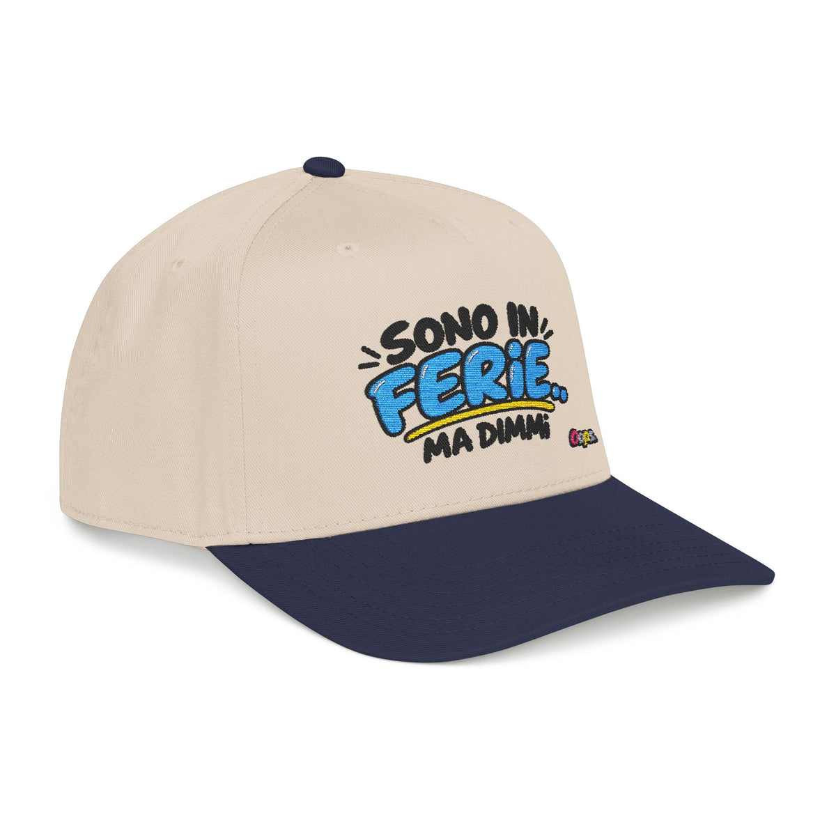 🧢 Cappellino “SONO IN FERIE MA DIMMI”