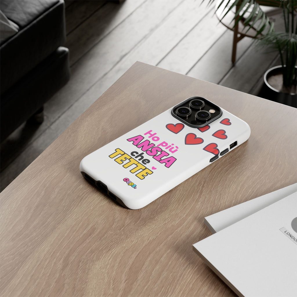 📱 Cover “HO PIÙ ANSIA CHE TETTE”