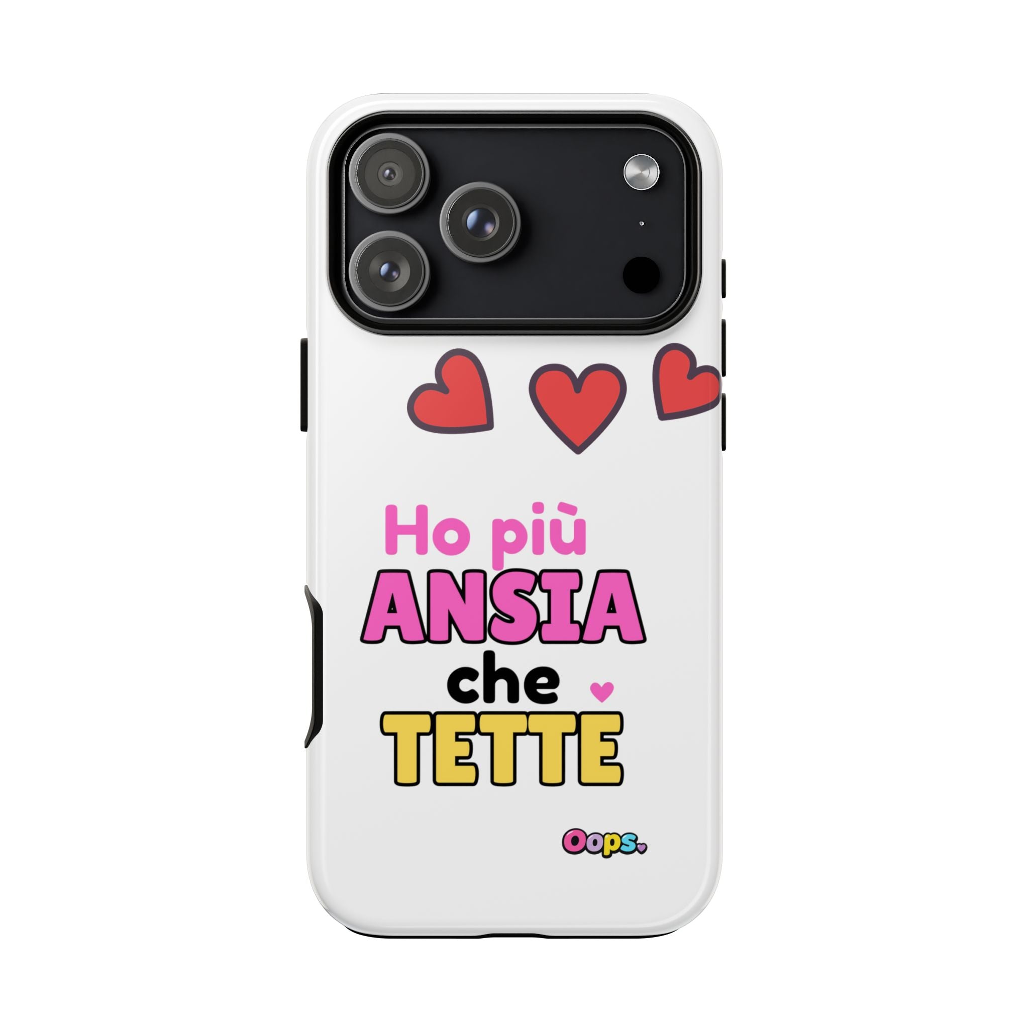 📱 Cover “HO PIÙ ANSIA CHE TETTE”