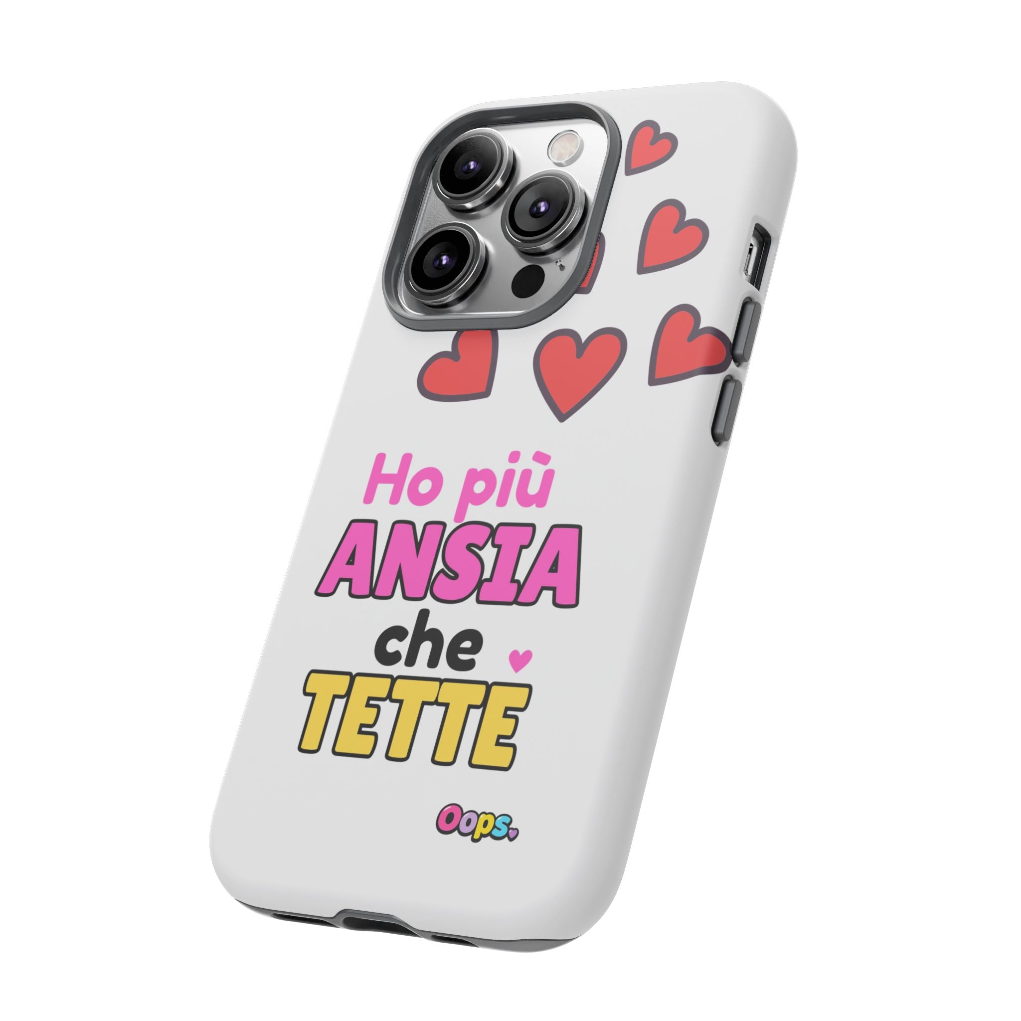 📱 Cover “HO PIÙ ANSIA CHE TETTE”