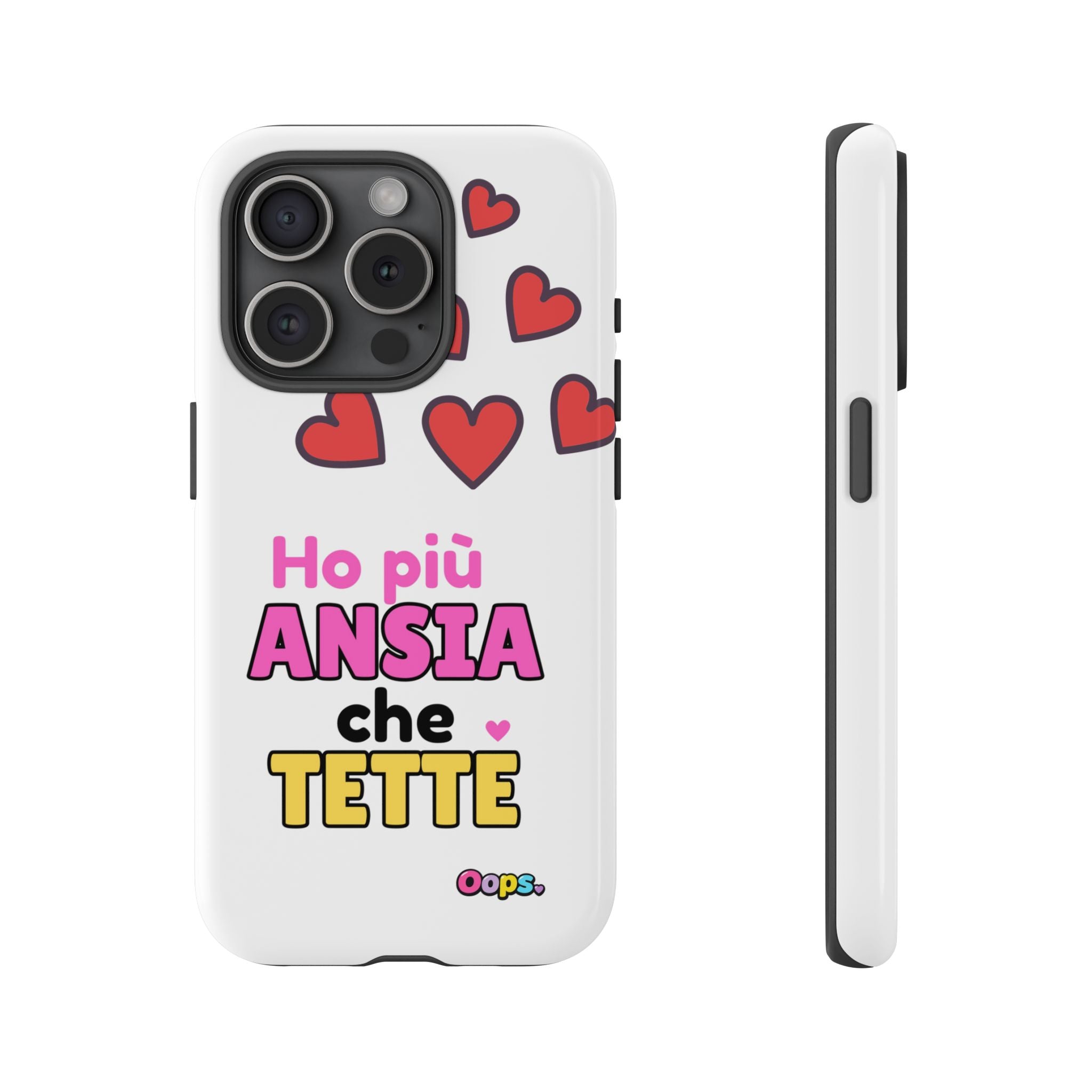 📱 Cover “HO PIÙ ANSIA CHE TETTE”