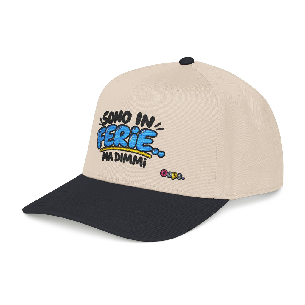 🧢 Cappellino “SONO IN FERIE MA DIMMI”