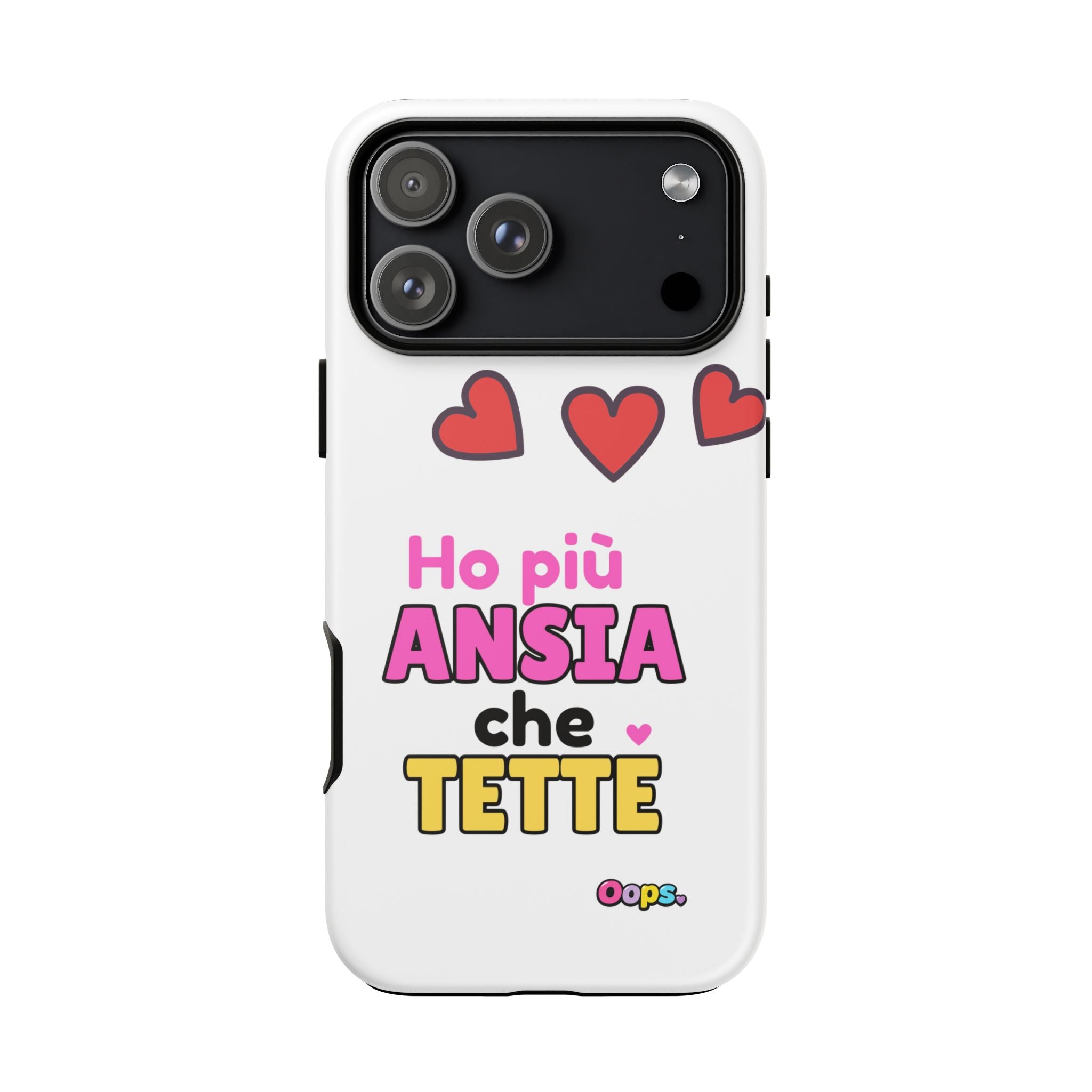 📱 Cover “HO PIÙ ANSIA CHE TETTE”