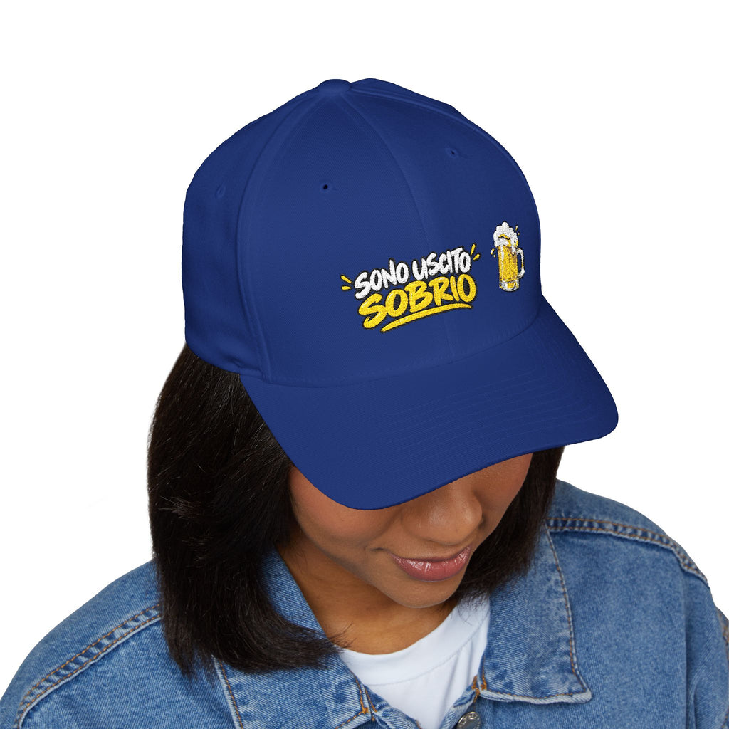 🧢 Cappellino “SONO USCITO SOBRIO”