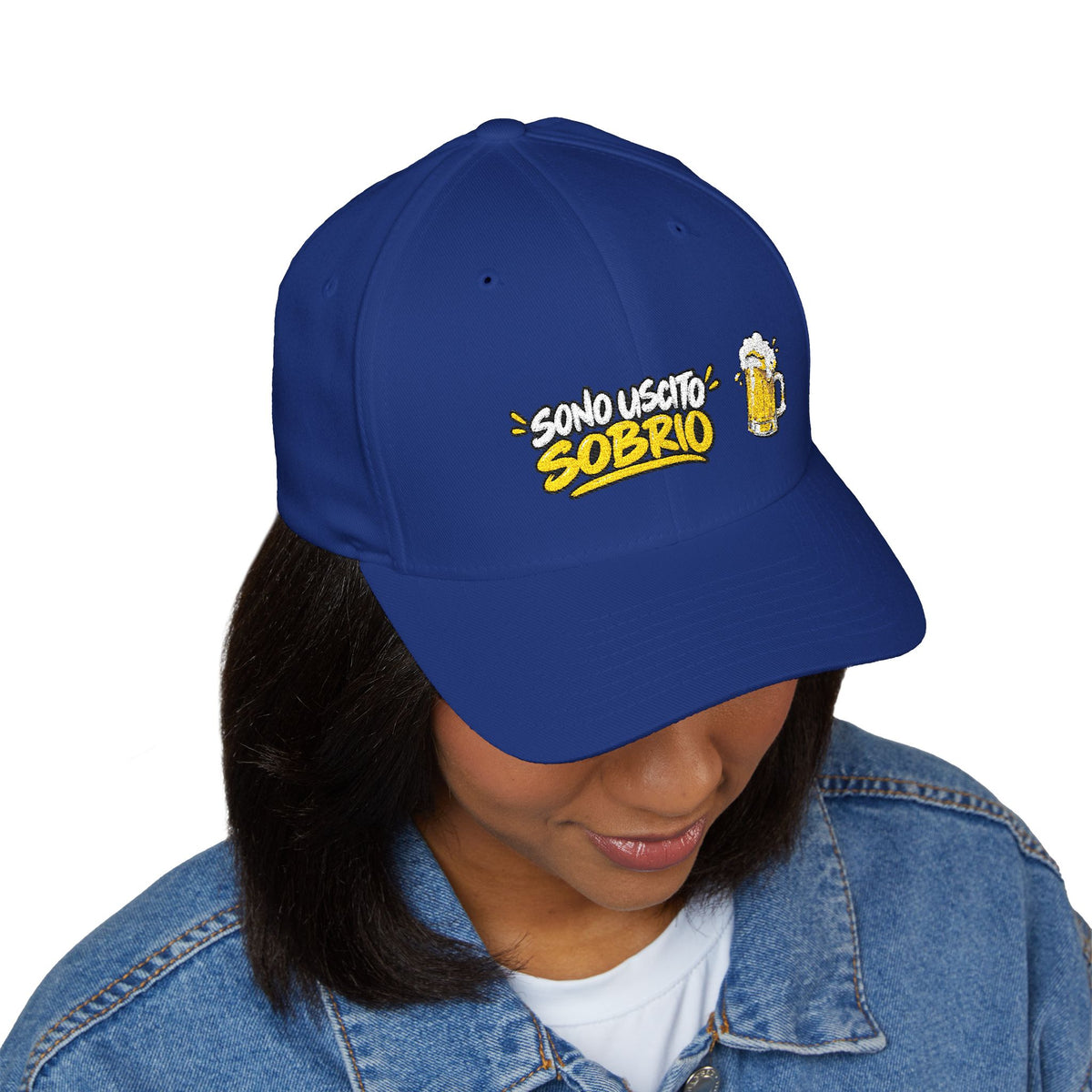 🧢 Cappellino “SONO USCITO SOBRIO”