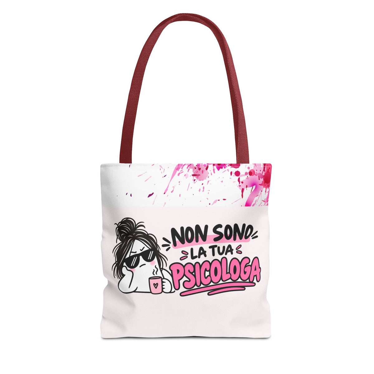 👜 Tote Bag “NON SONO LA TUA PSICOLOGA”