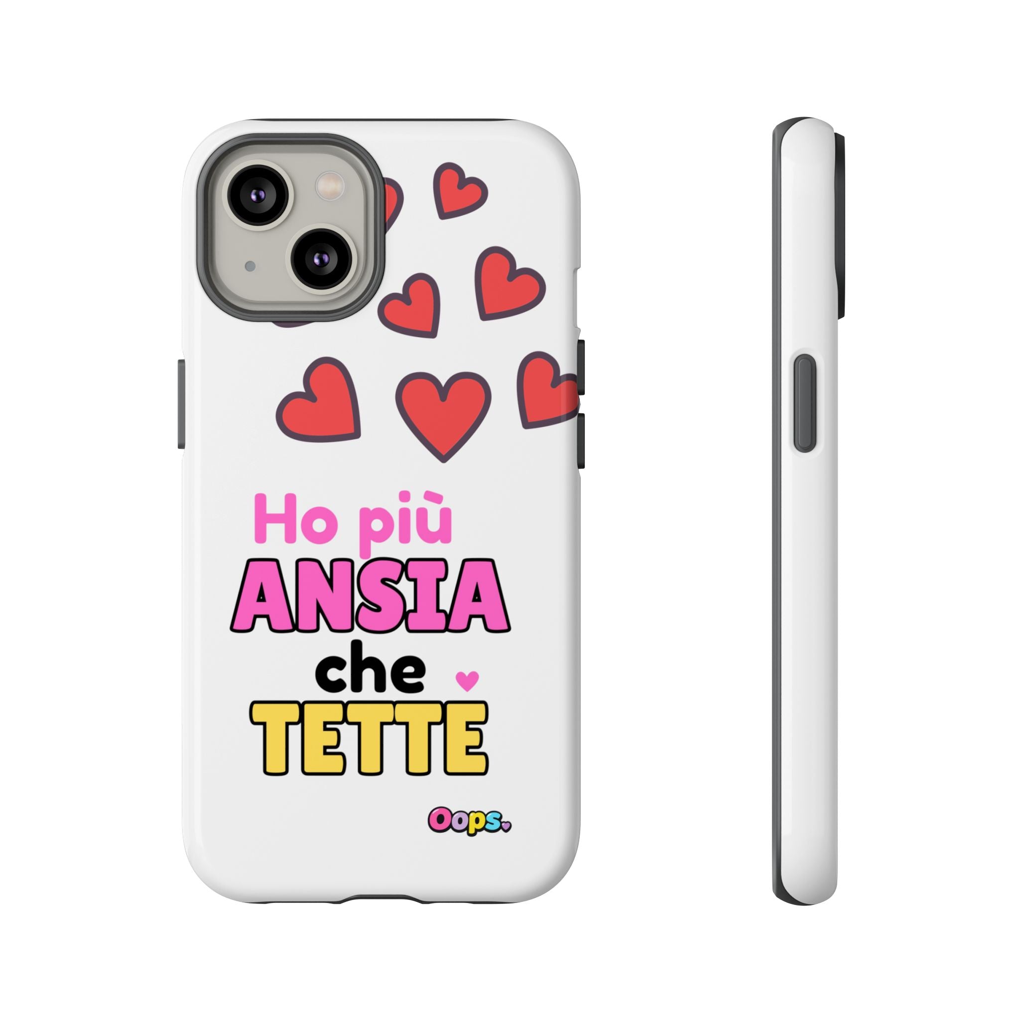 📱 Cover “HO PIÙ ANSIA CHE TETTE”