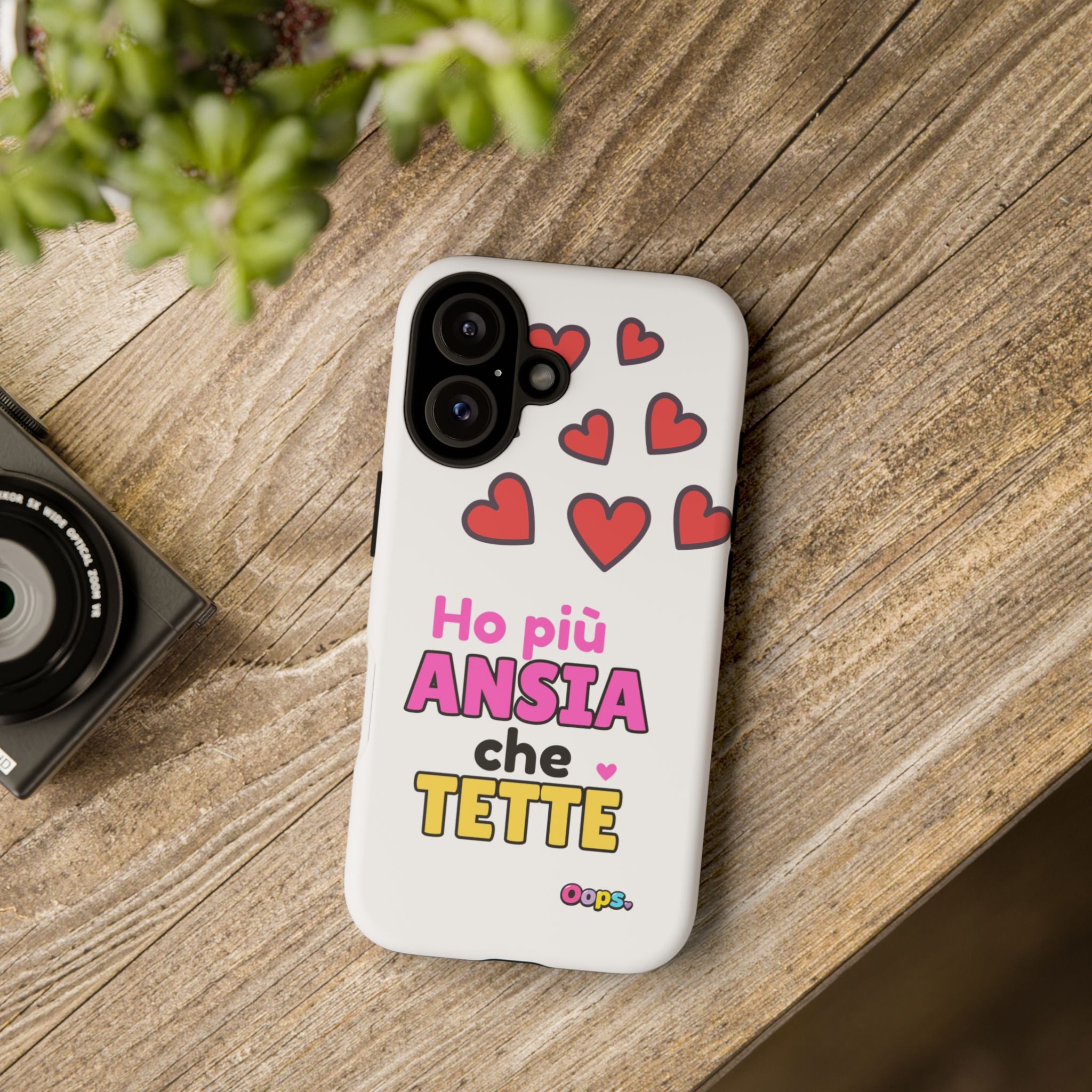 📱 Cover “HO PIÙ ANSIA CHE TETTE”
