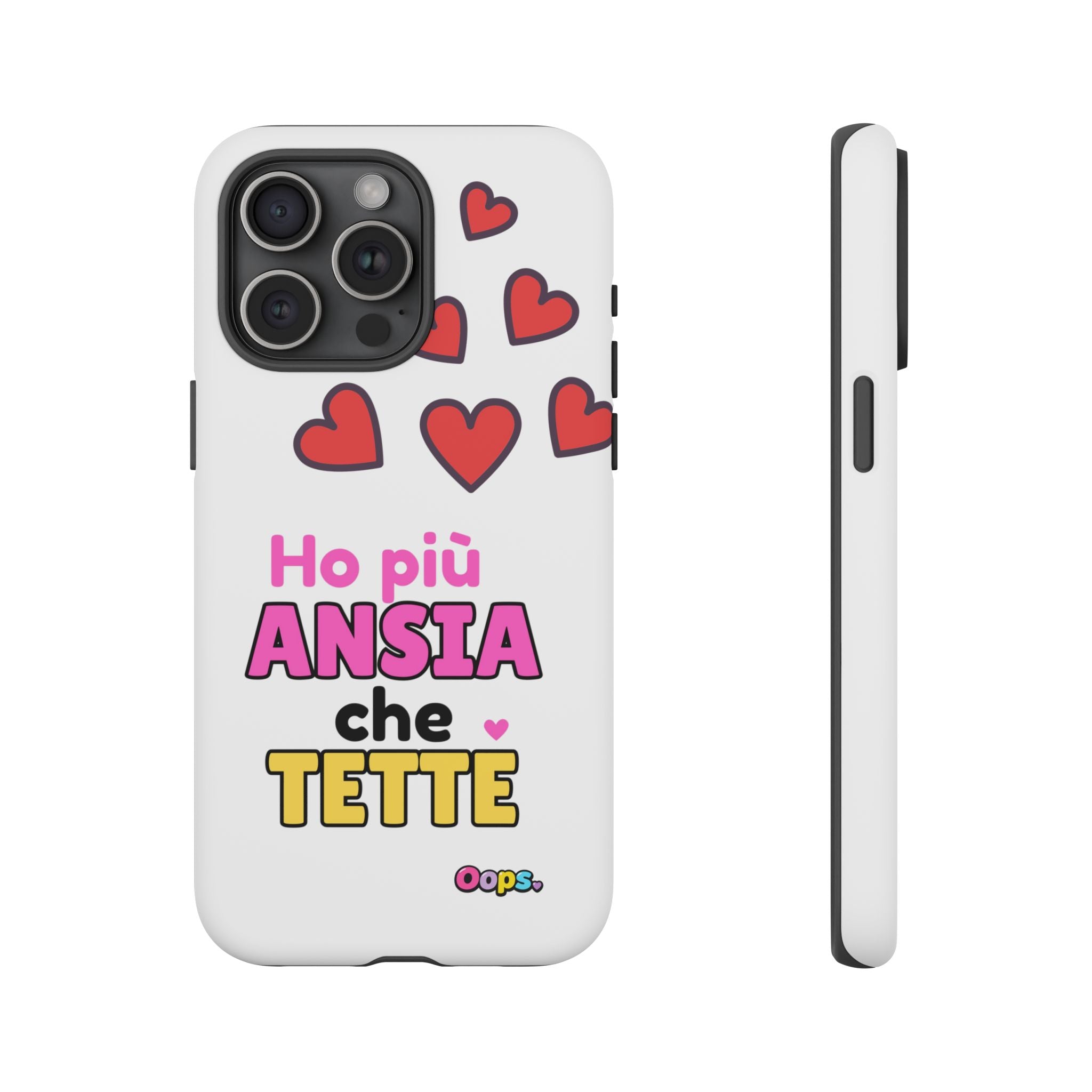 📱 Cover “HO PIÙ ANSIA CHE TETTE”