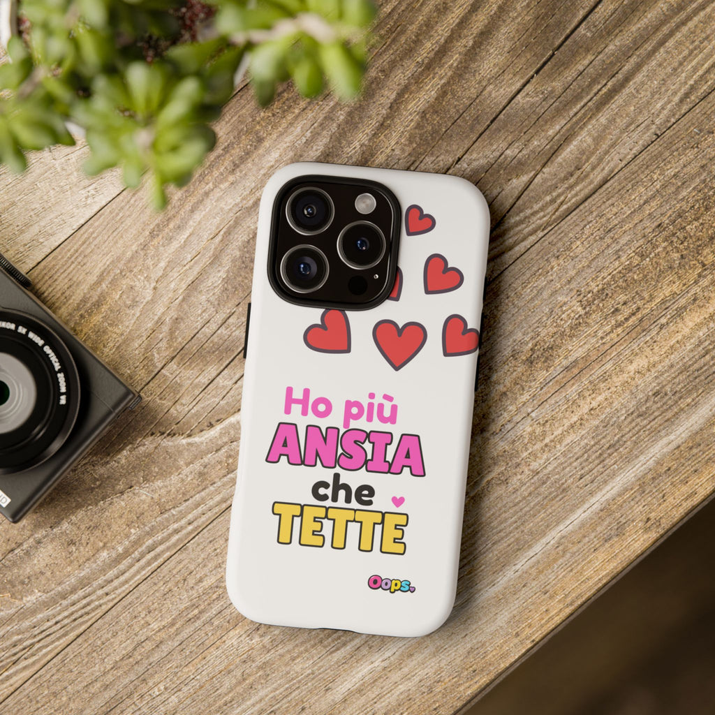 📱 Cover “HO PIÙ ANSIA CHE TETTE”
