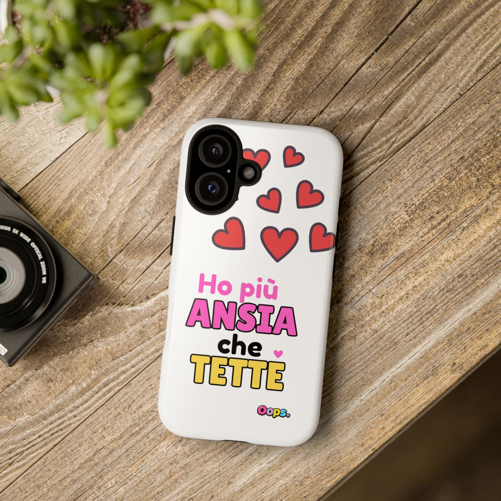 📱 Cover “HO PIÙ ANSIA CHE TETTE”