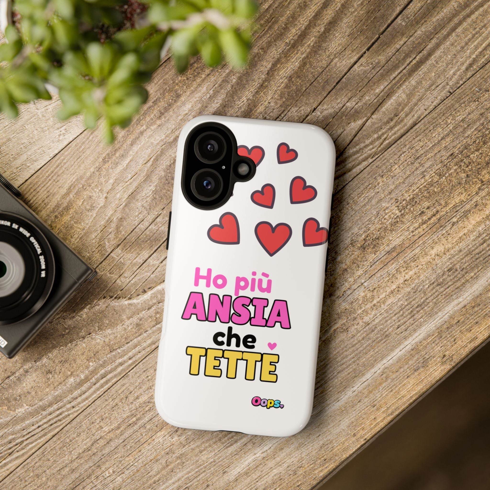 📱 Cover “HO PIÙ ANSIA CHE TETTE”