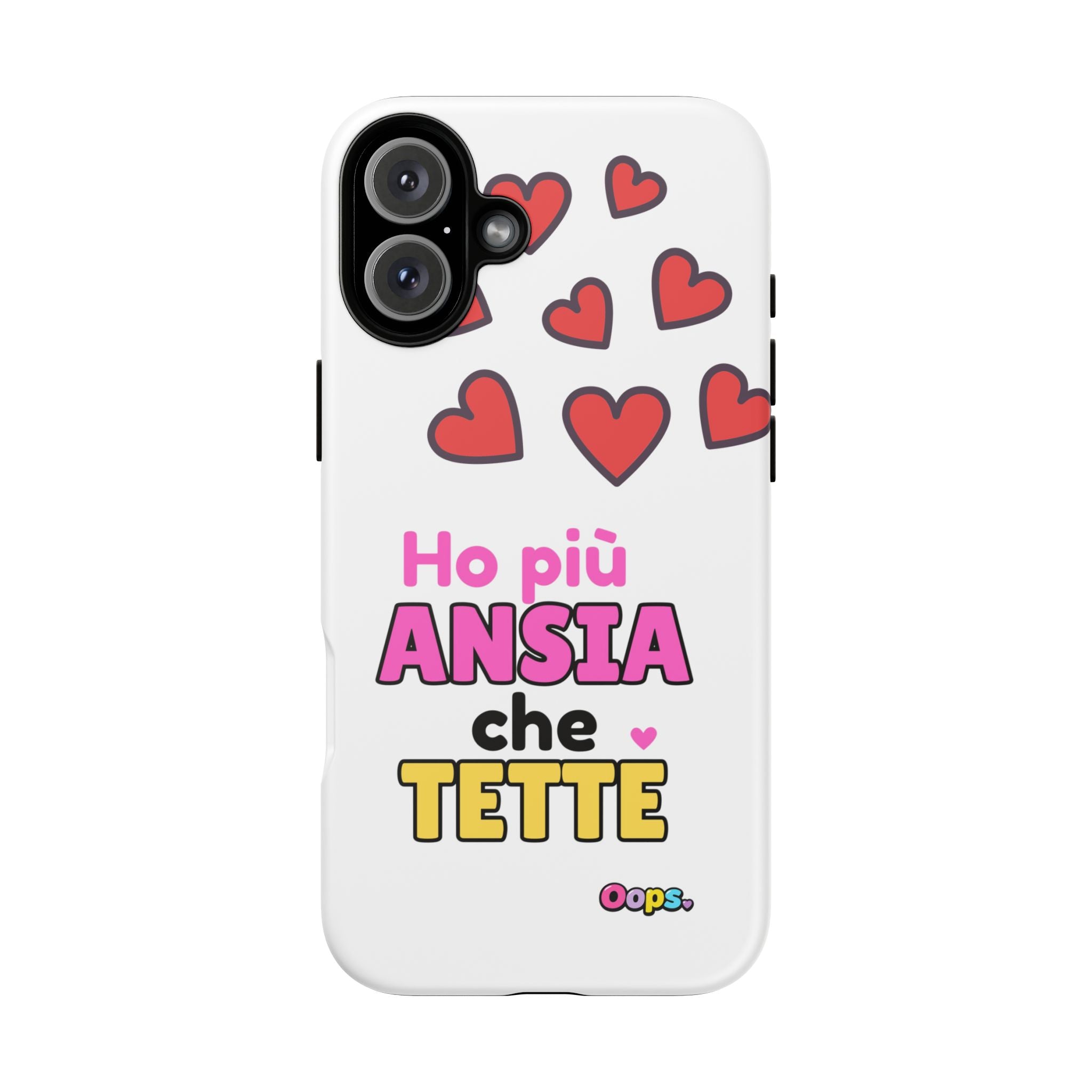 📱 Cover “HO PIÙ ANSIA CHE TETTE”