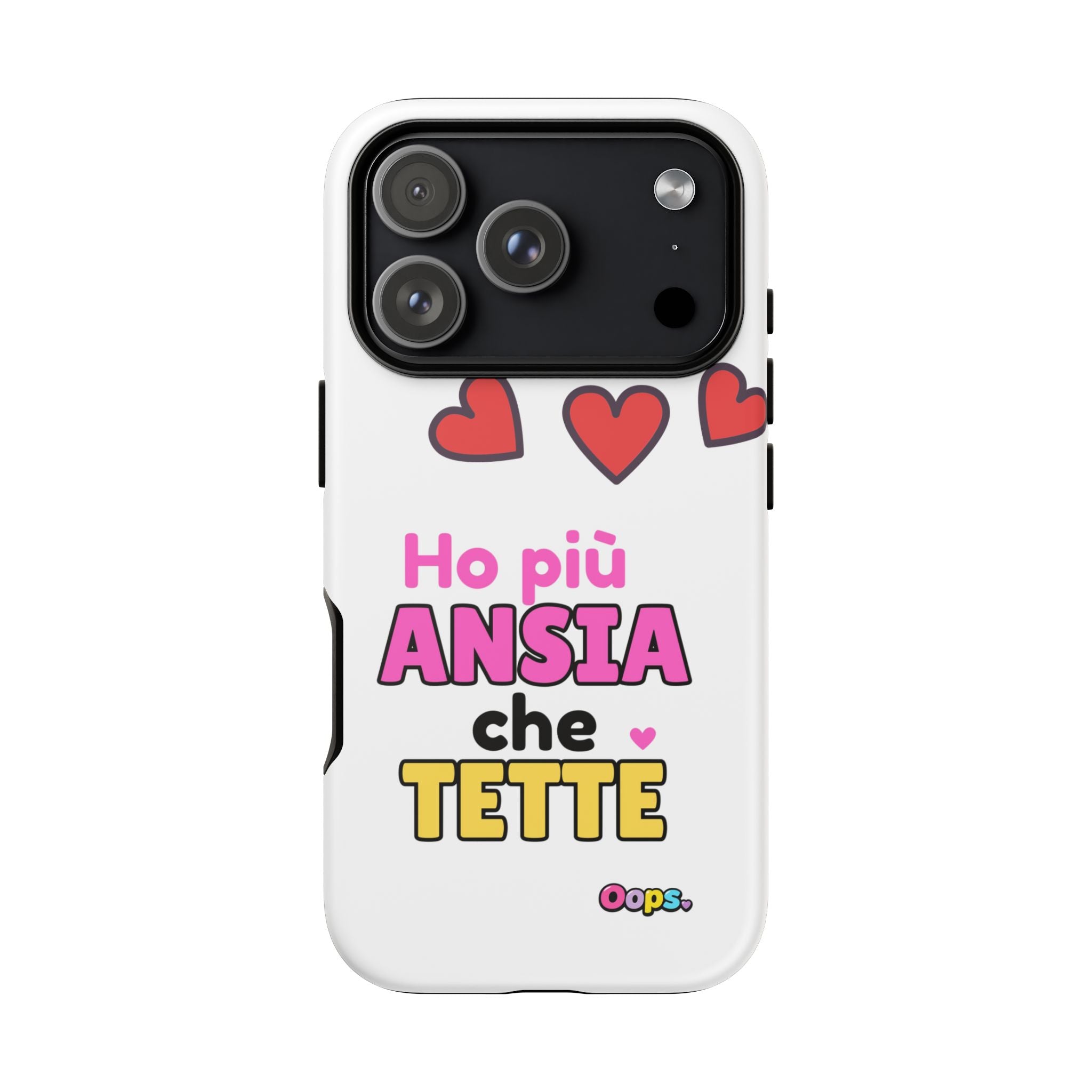 📱 Cover “HO PIÙ ANSIA CHE TETTE”