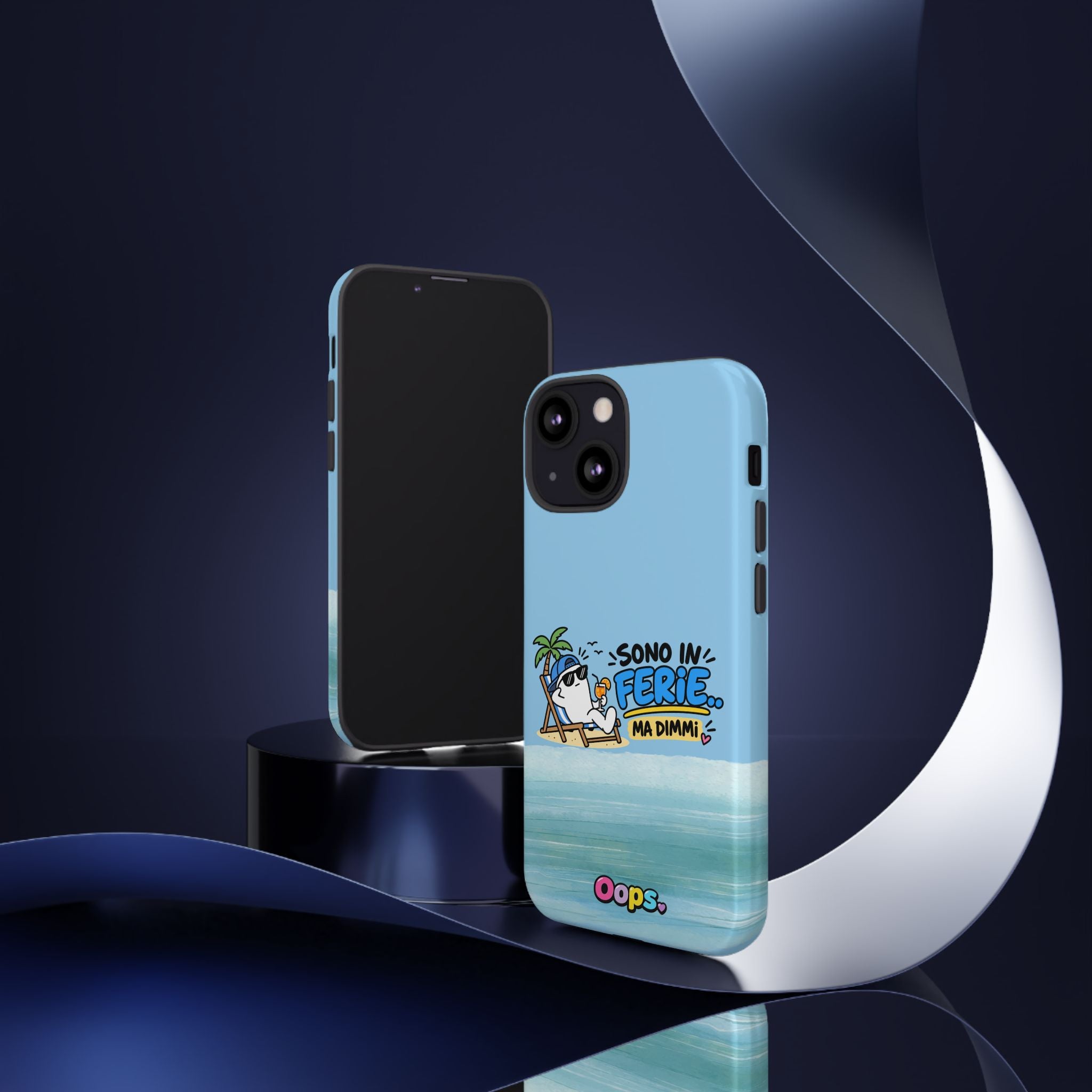 📱 Cover “SONO IN FERIE..MA DIMMI”