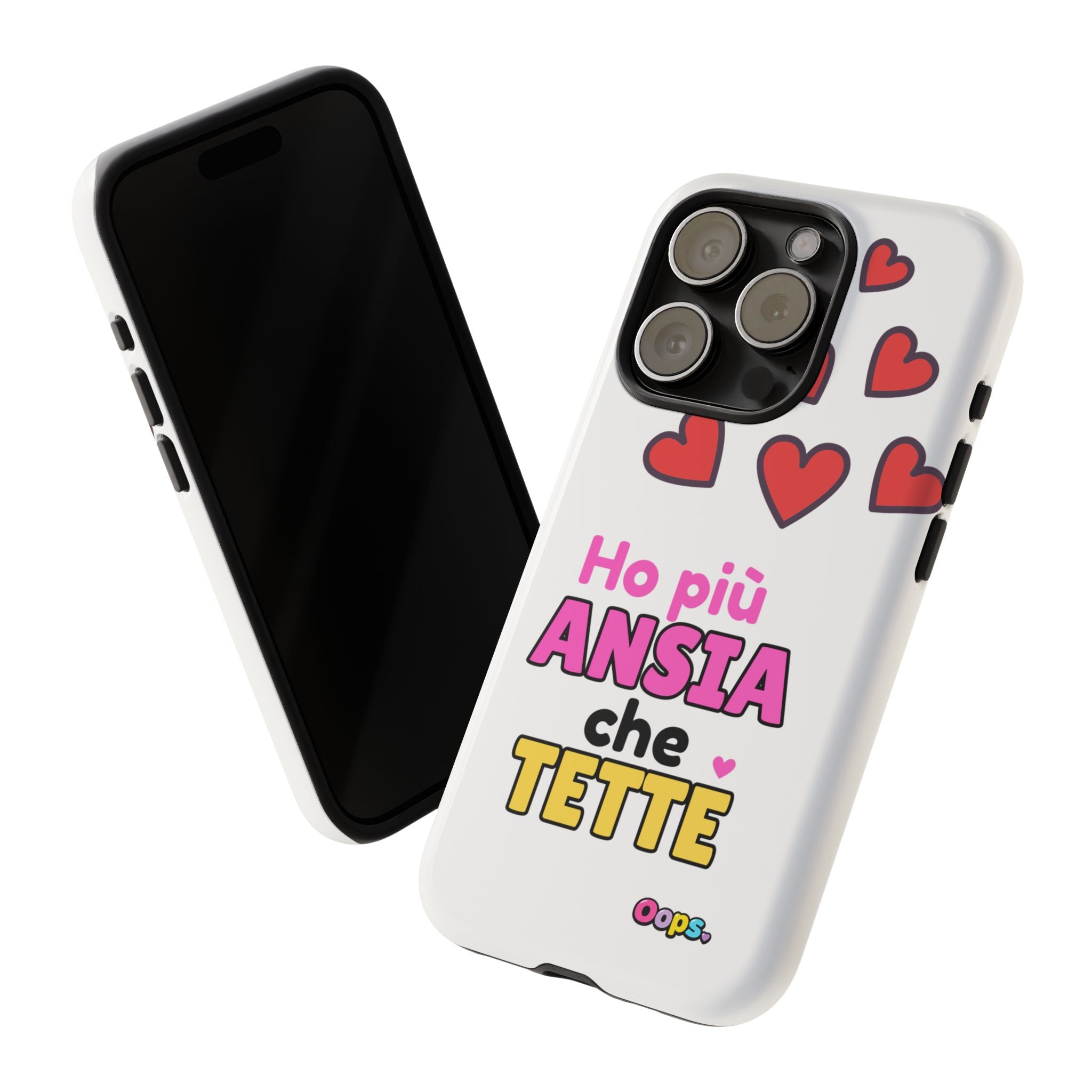 📱 Cover “HO PIÙ ANSIA CHE TETTE”
