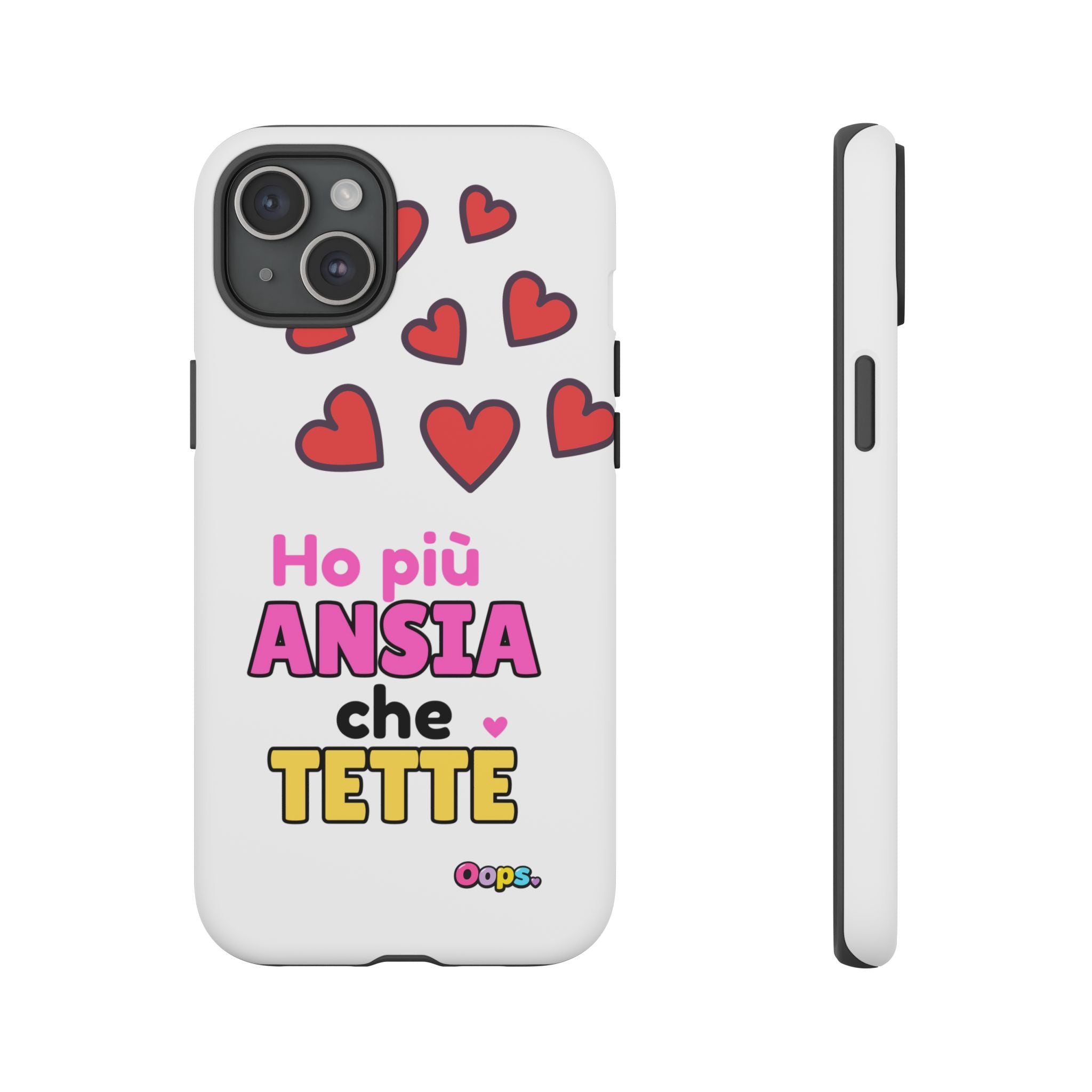 📱 Cover “HO PIÙ ANSIA CHE TETTE”