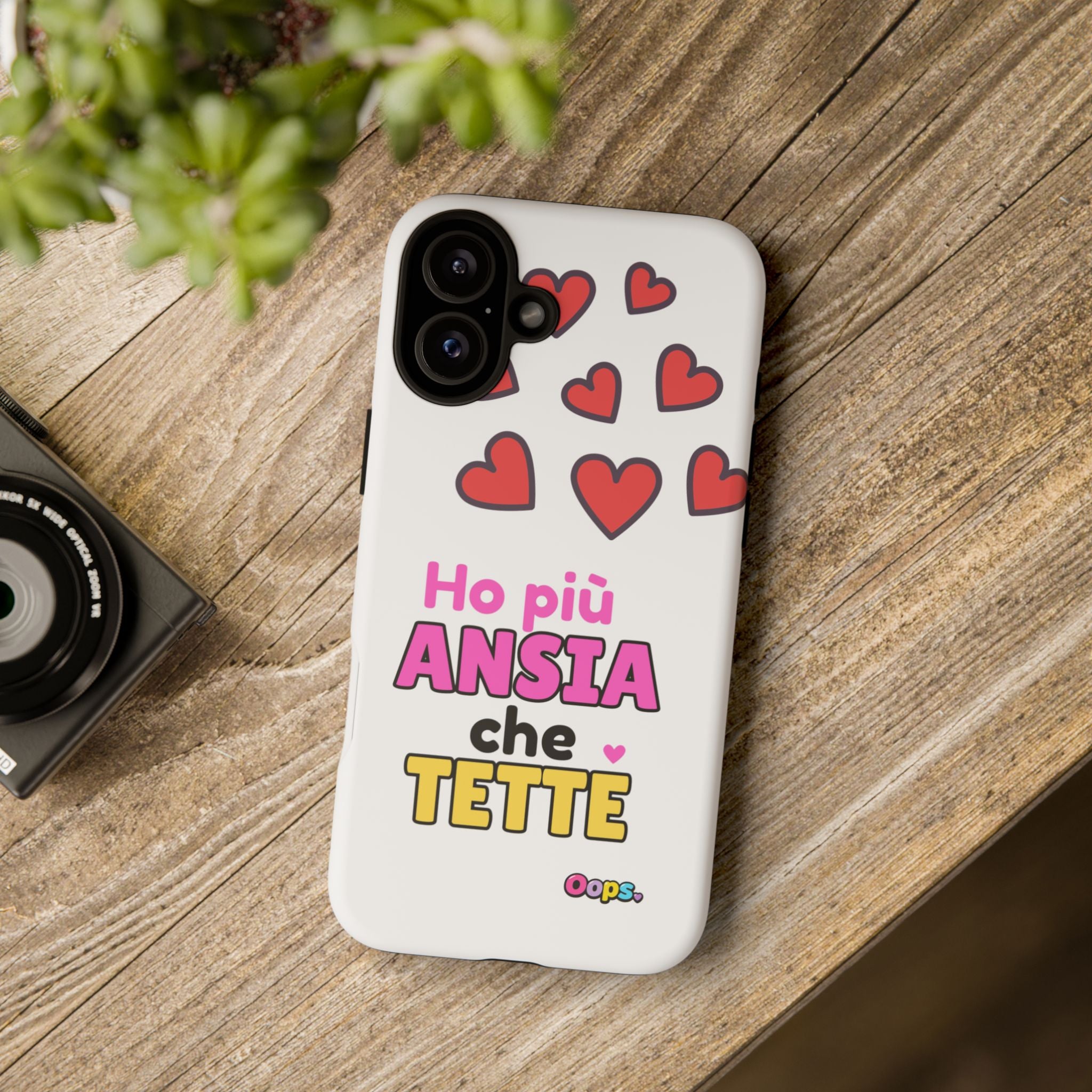 📱 Cover “HO PIÙ ANSIA CHE TETTE”