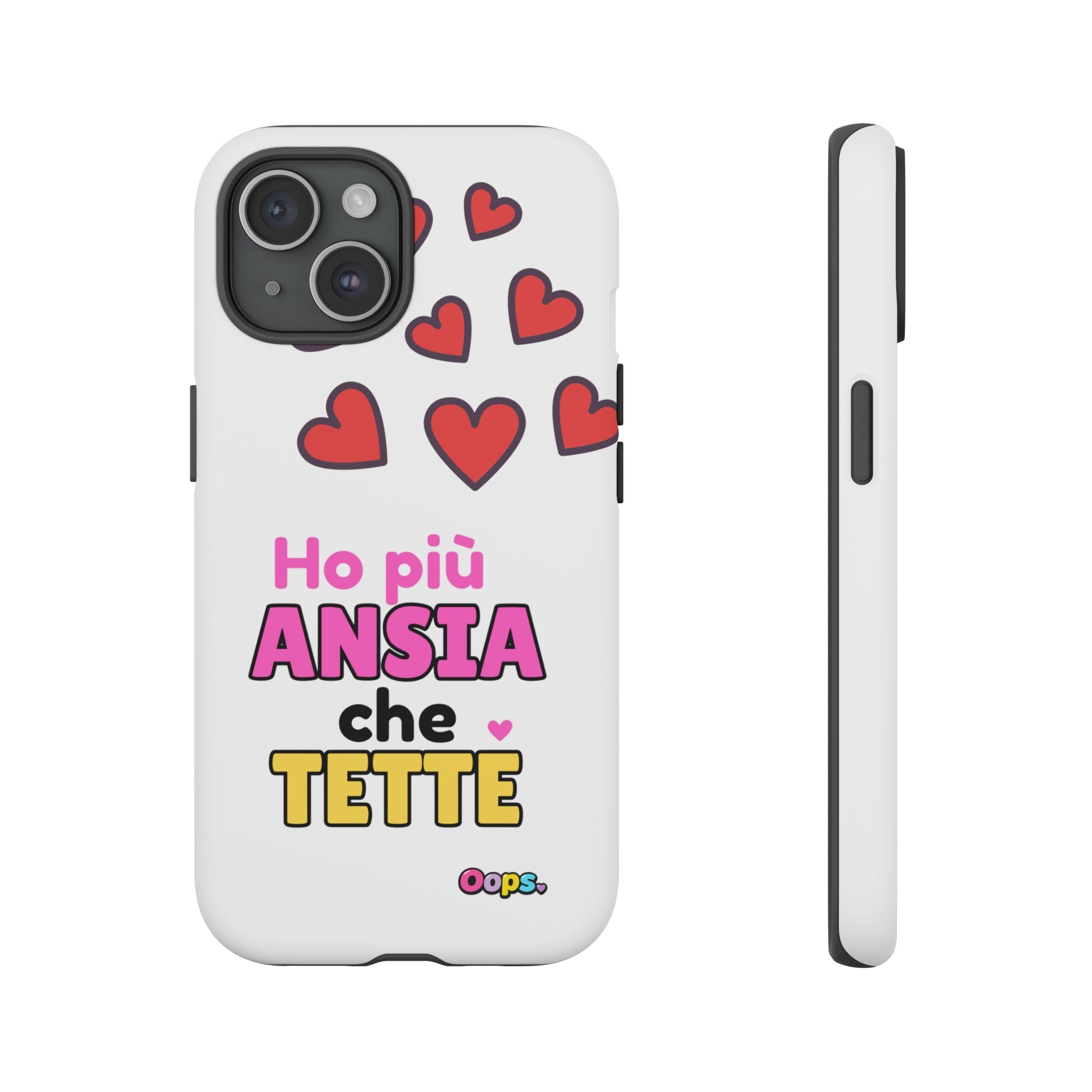 📱 Cover “HO PIÙ ANSIA CHE TETTE”