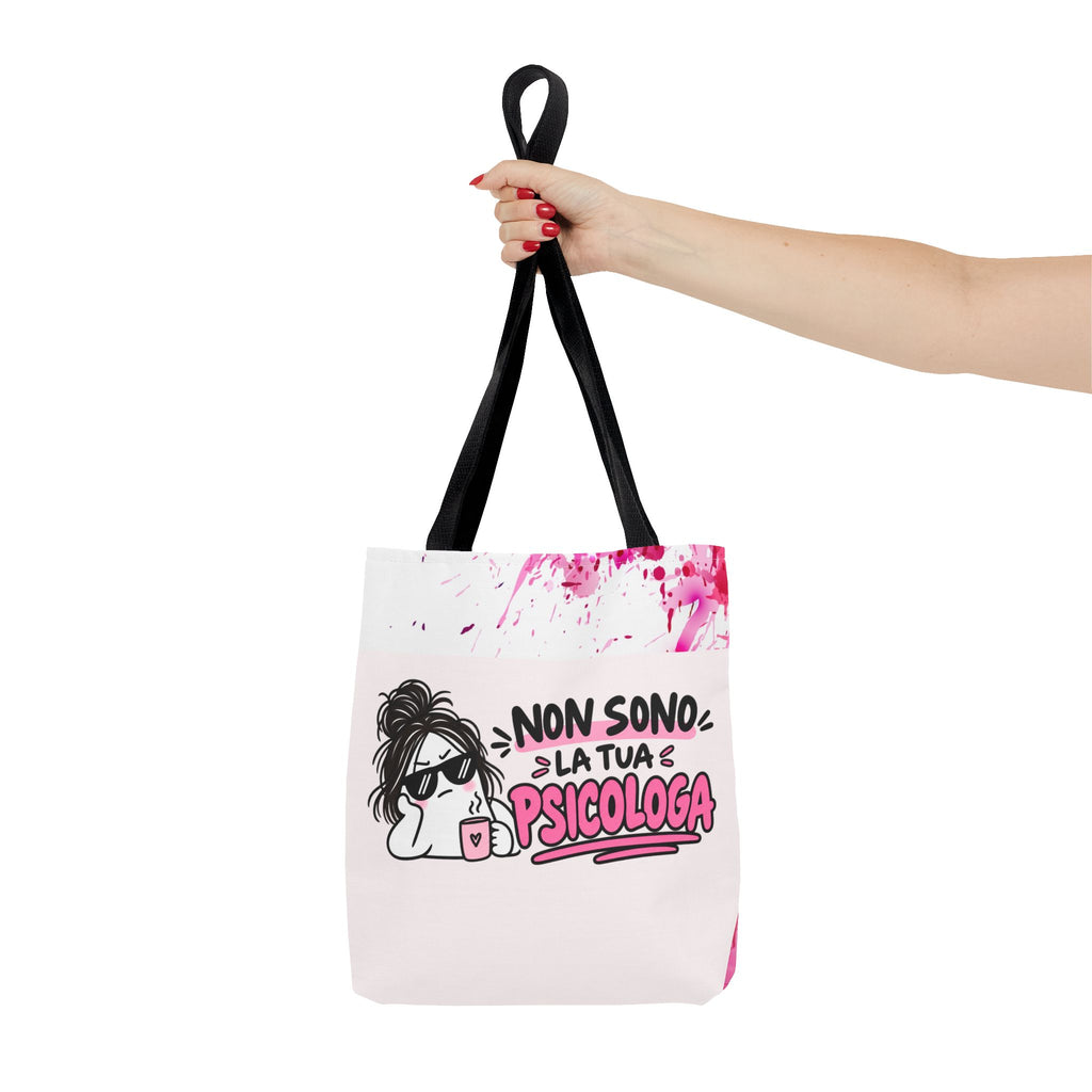 👜 Tote Bag “NON SONO LA TUA PSICOLOGA”