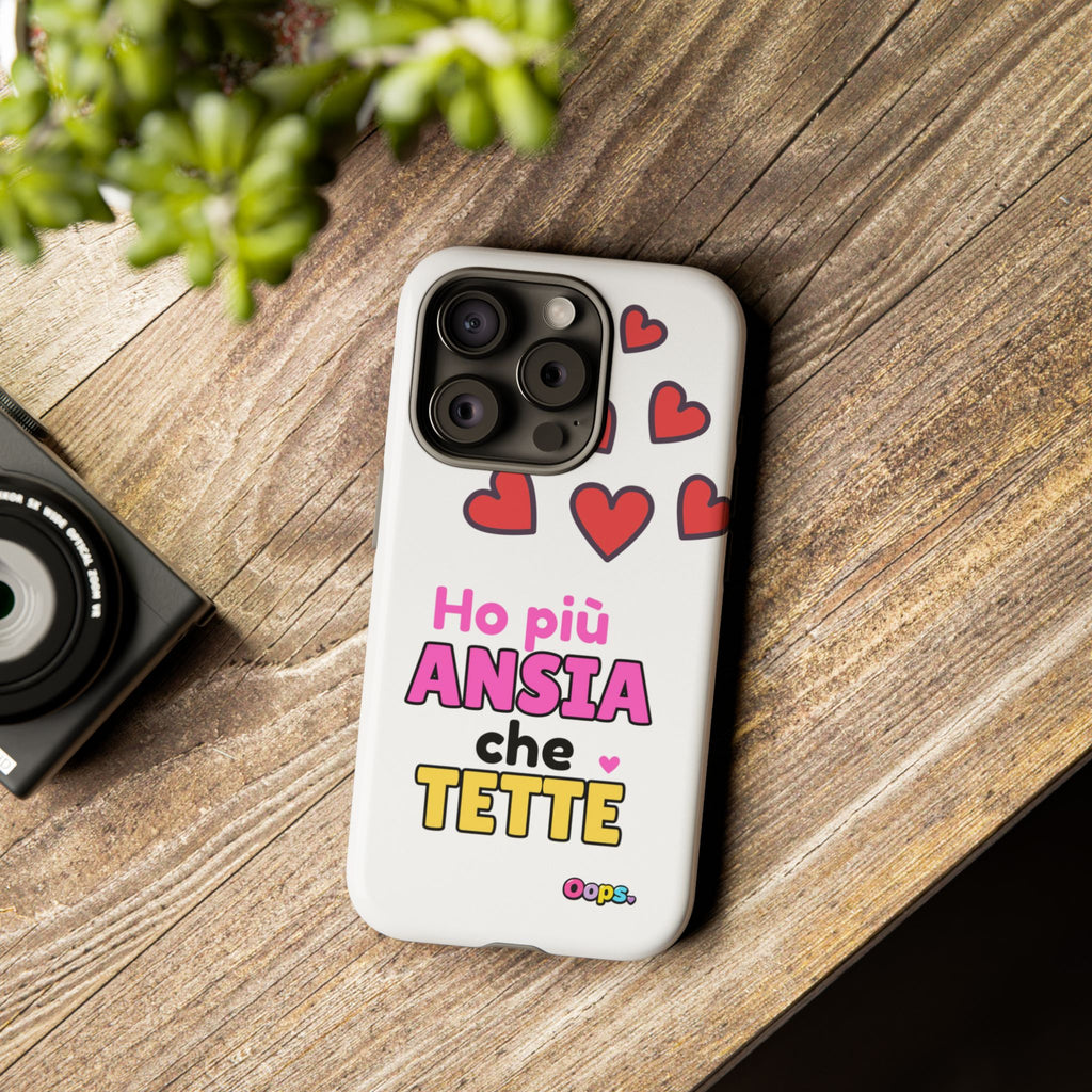 📱 Cover “HO PIÙ ANSIA CHE TETTE”