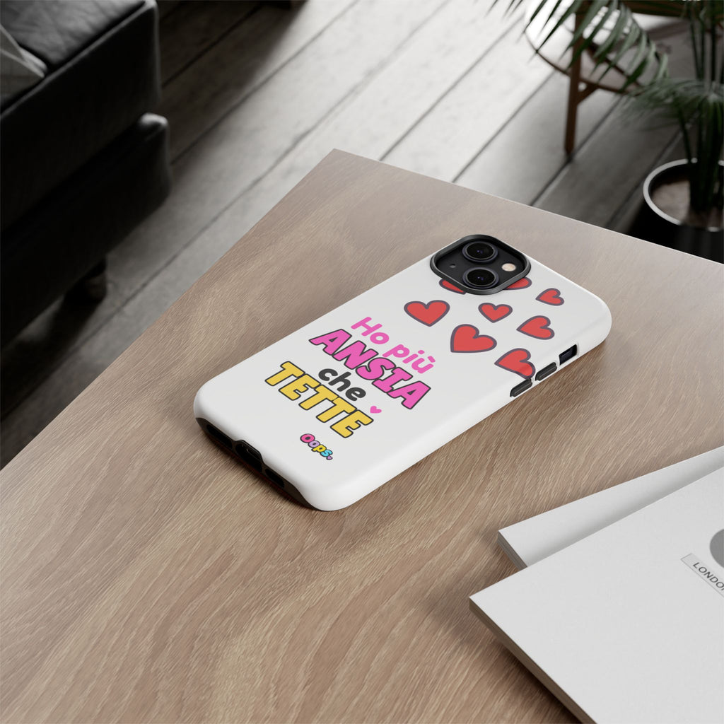 📱 Cover “HO PIÙ ANSIA CHE TETTE”