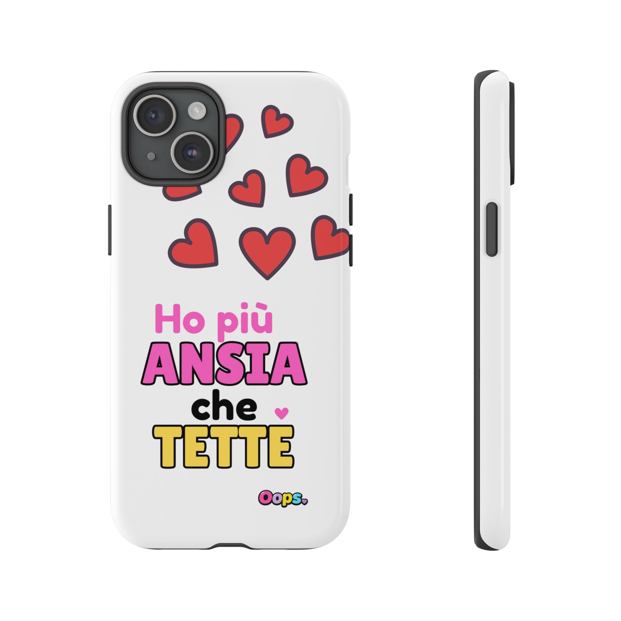 📱 Cover “HO PIÙ ANSIA CHE TETTE”