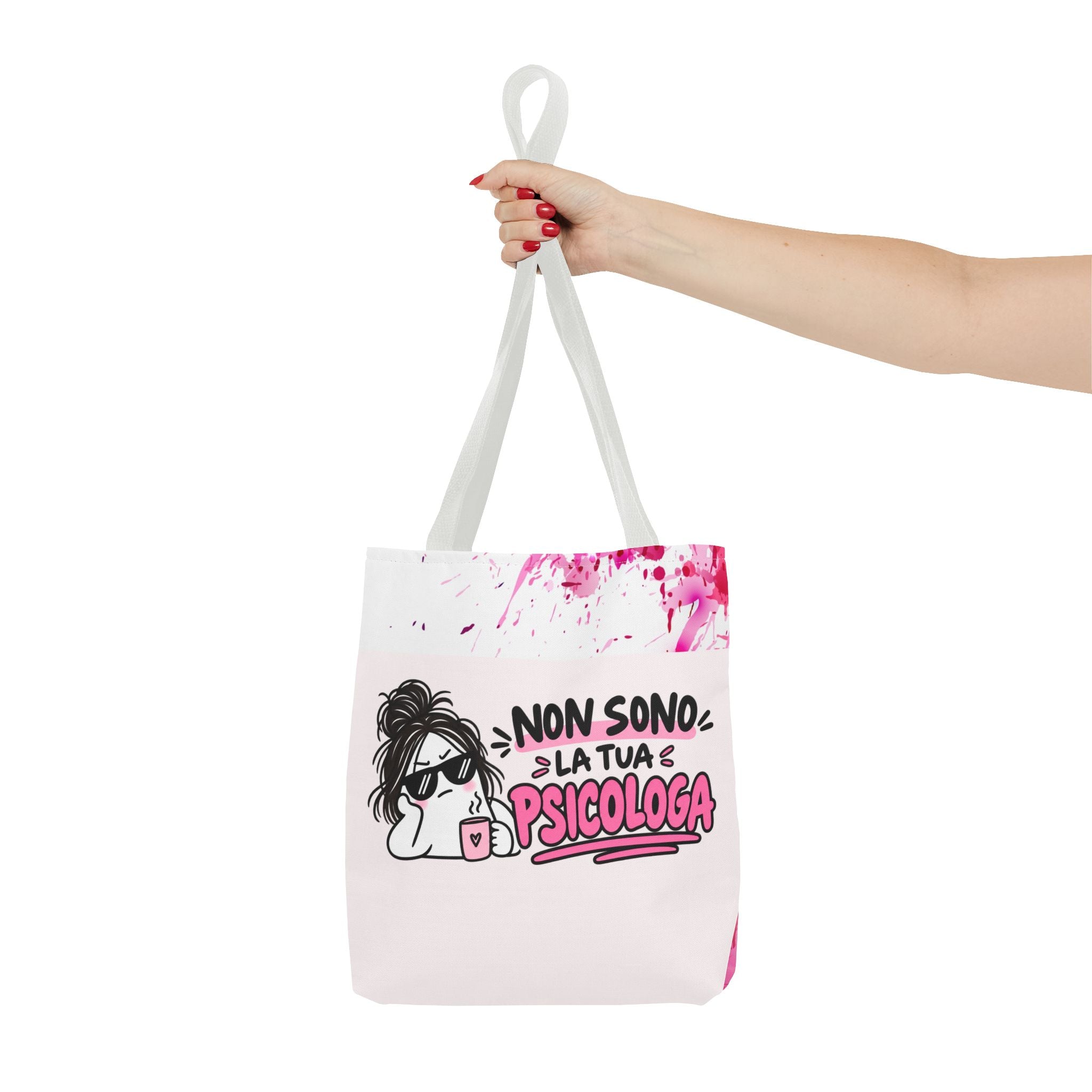 👜 Tote Bag “NON SONO LA TUA PSICOLOGA”