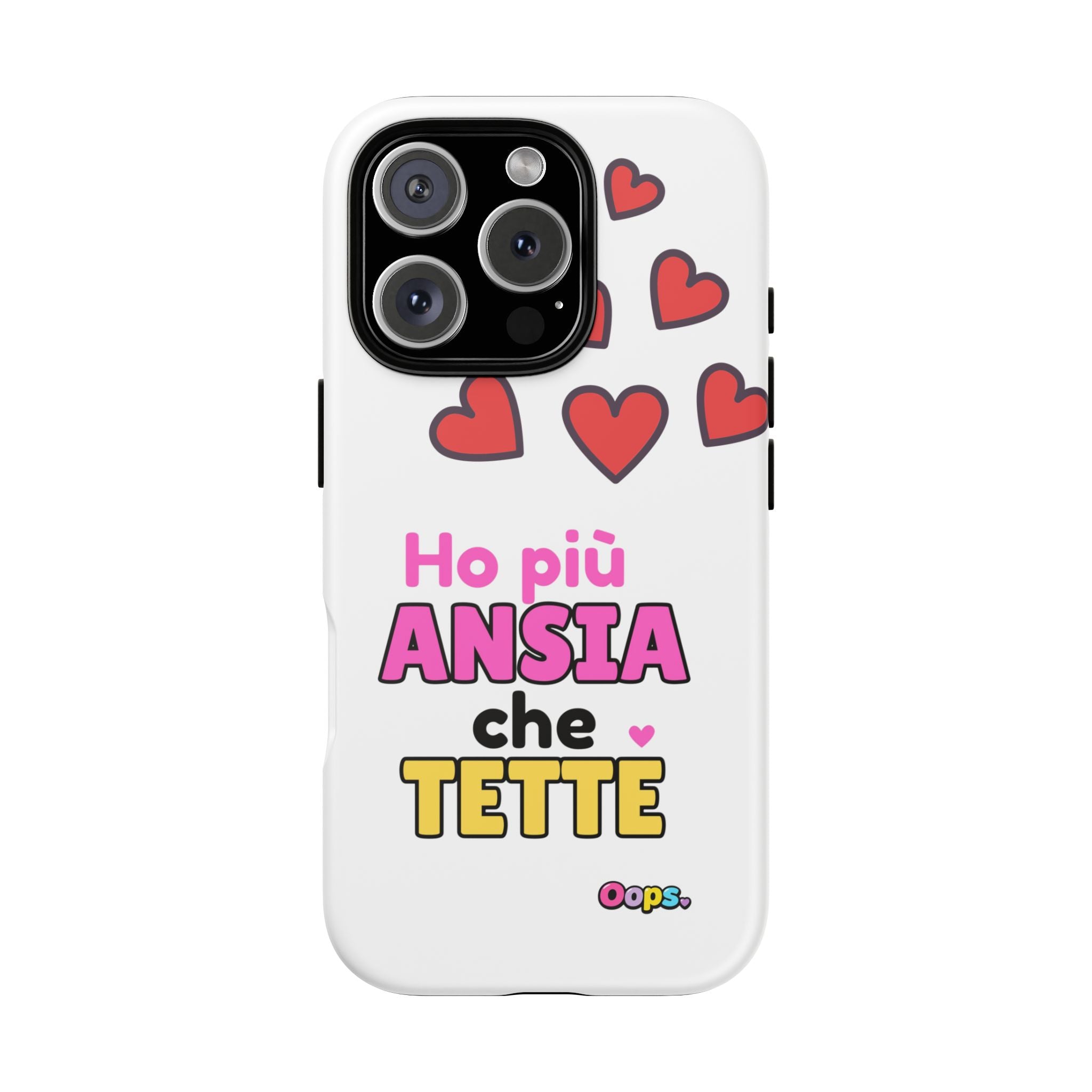 📱 Cover “HO PIÙ ANSIA CHE TETTE”