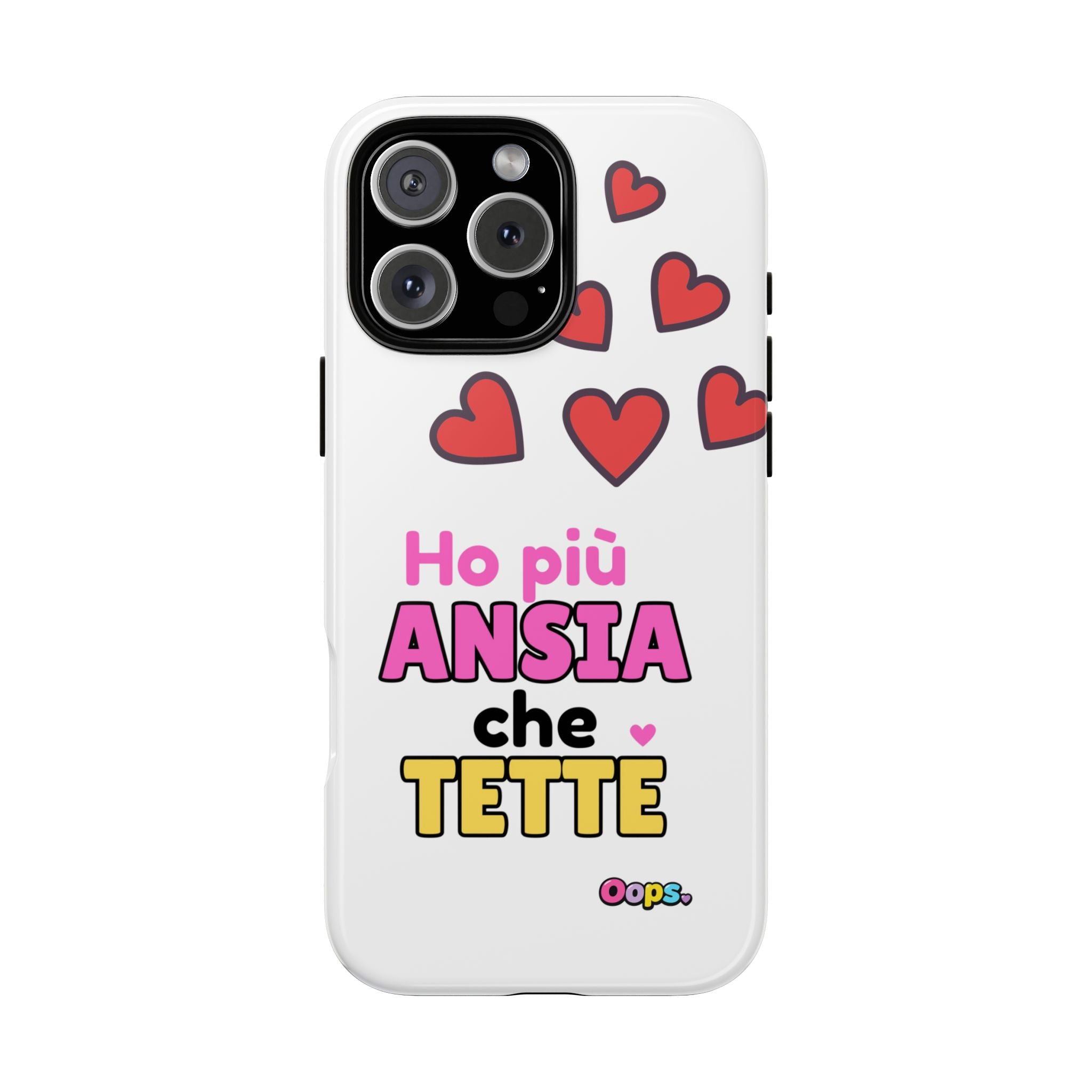 📱 Cover “HO PIÙ ANSIA CHE TETTE”