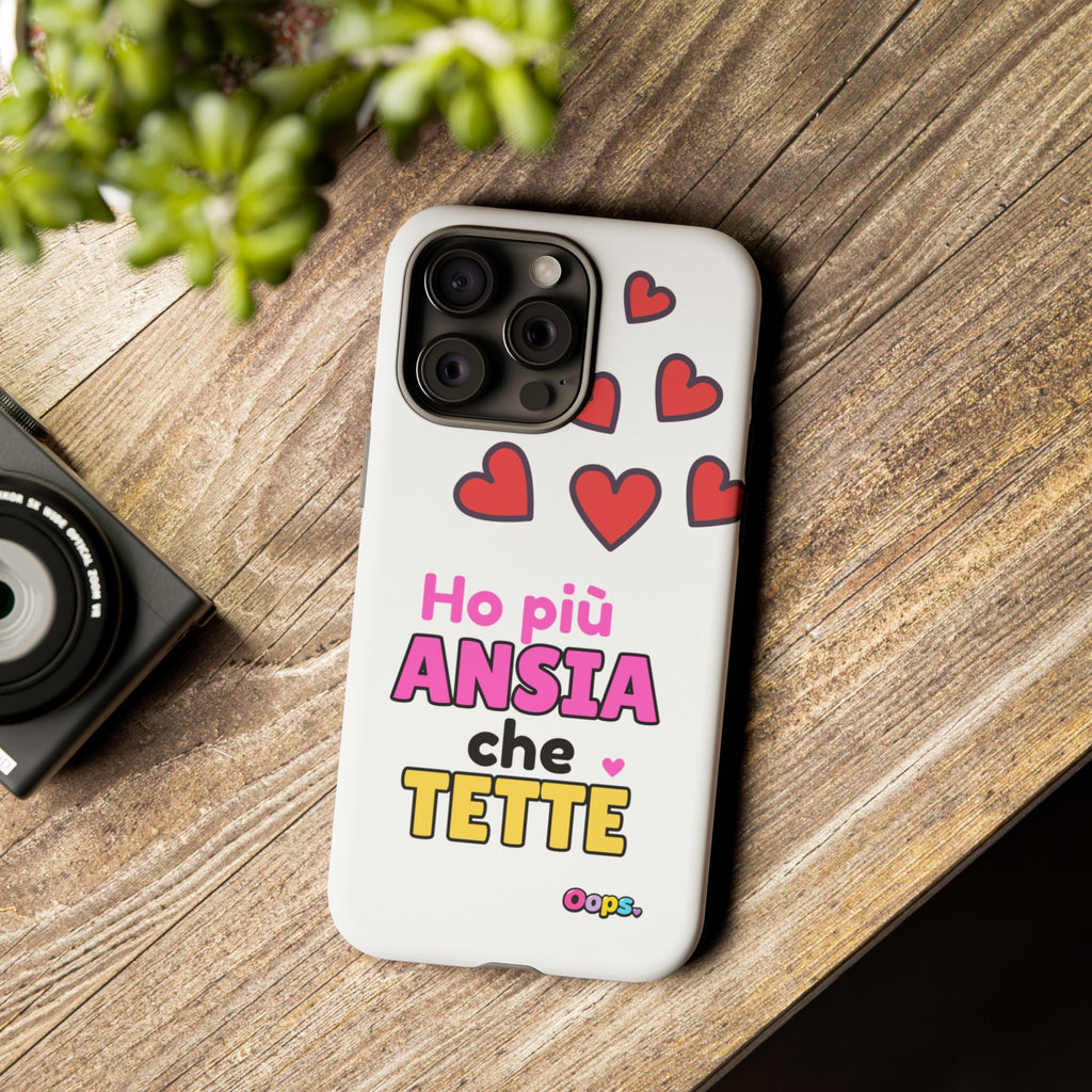 📱 Cover “HO PIÙ ANSIA CHE TETTE”